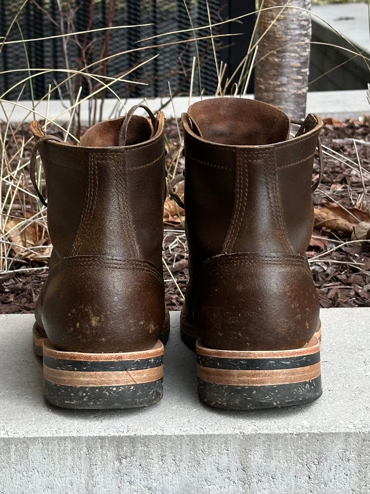 Photo by gv7 on January 30, 2026 of the White's MP-Sherman Toe Cap in Horween Cinnamon Waxed Flesh.