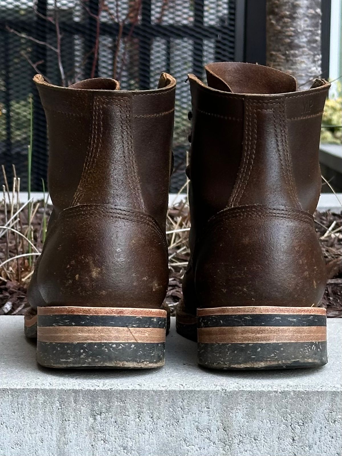Photo by gv7 on March 1, 2026 of the White's MP-Sherman Toe Cap in Horween Cinnamon Waxed Flesh.
