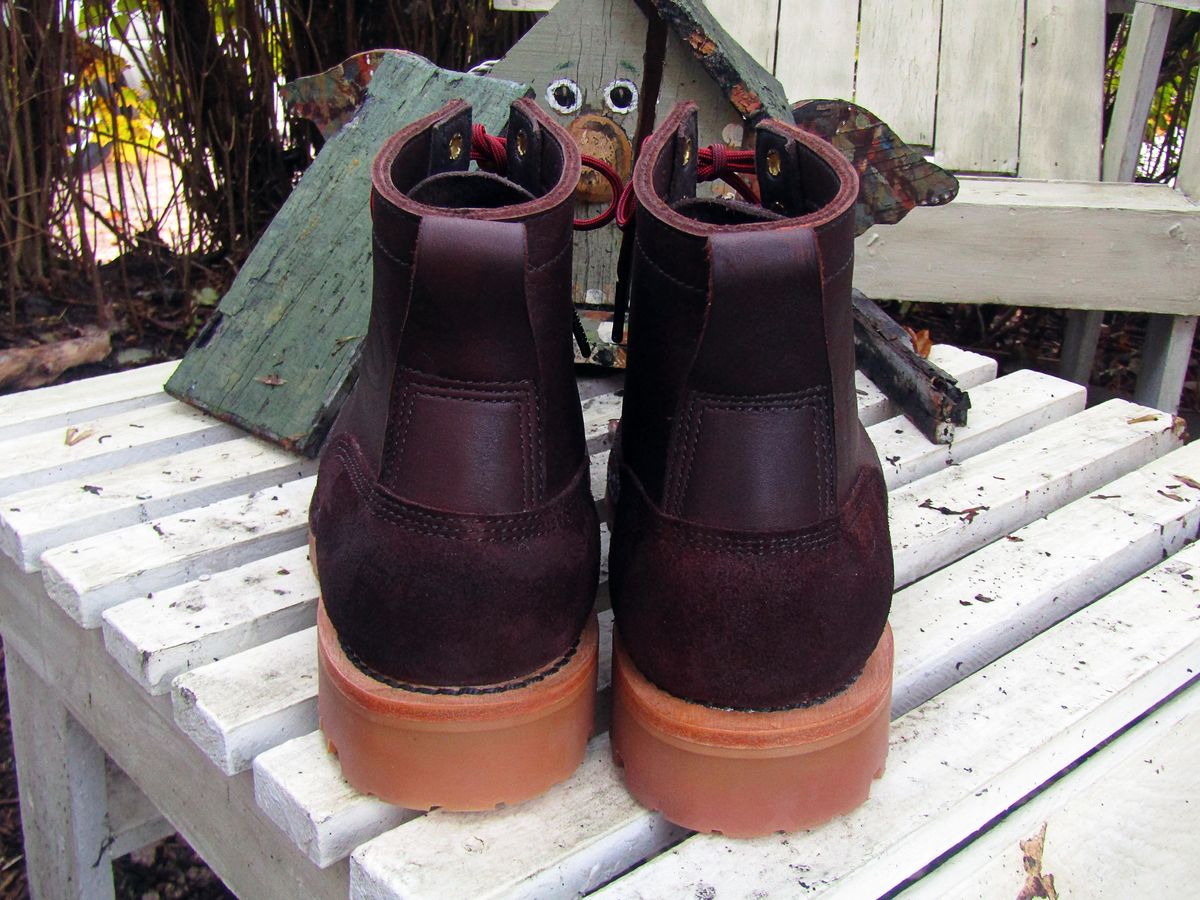 Photo by 1337h4cker on November 1, 2023 of the JK Boots O.T. in Smooth Over Roughout 8-9oz Premium Oil Tanned USA Leather.