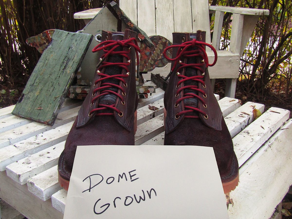 Photo by 1337h4cker on November 1, 2023 of the JK Boots O.T. in Smooth Over Roughout 8-9oz Premium Oil Tanned USA Leather.