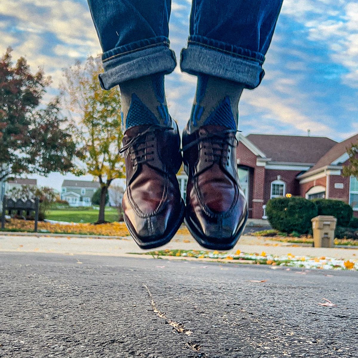 Photo by wishoeguy on November 1, 2023 of the Antonio Meccariello Centurion in Horween Unglazed Natural Shell Cordovan.