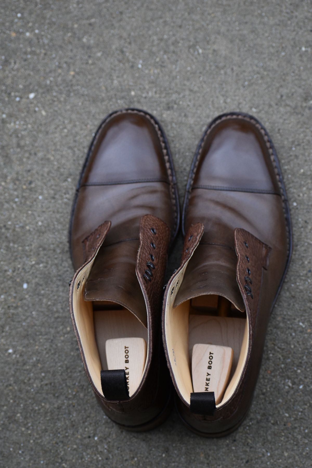 Photo by wishoeguy on November 4, 2022 of the Unlisted Maker Unlisted Model in Tochigi Oil Vachetta #2 Medium Brown.