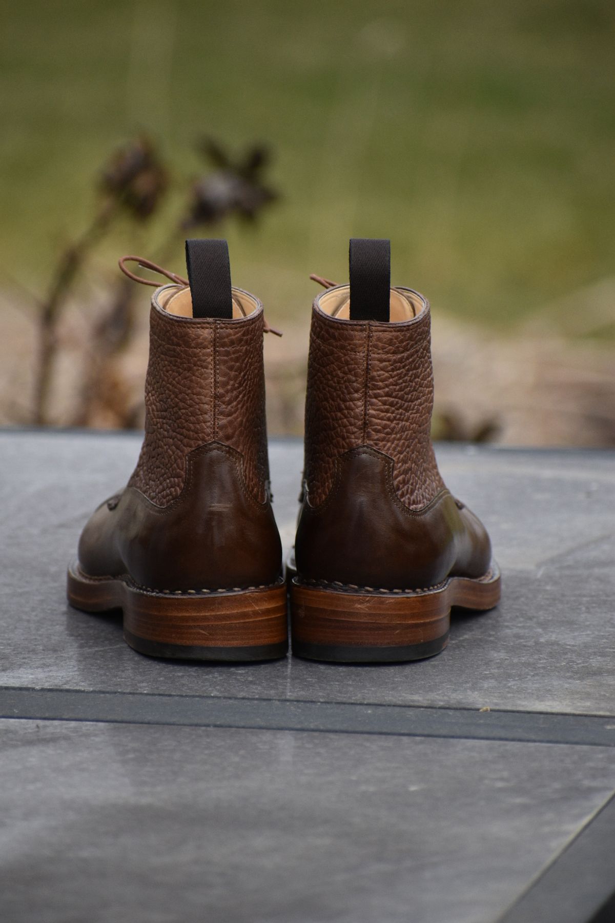 Photo by wishoeguy on December 2, 2022 of the Unlisted Maker Unlisted Model in Tochigi Oil Vachetta #2 Medium Brown.