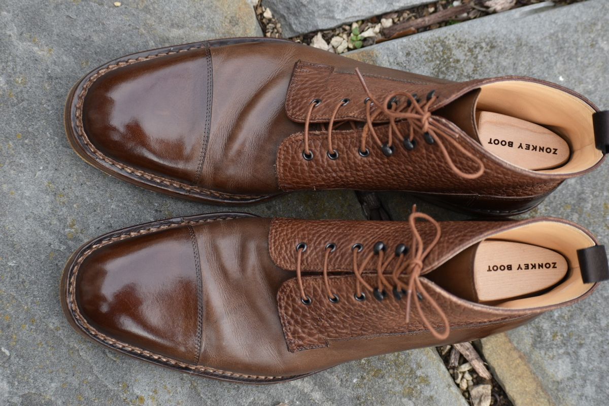 Photo by wishoeguy on December 2, 2022 of the Unlisted Maker Unlisted Model in Tochigi Oil Vachetta #2 Medium Brown.