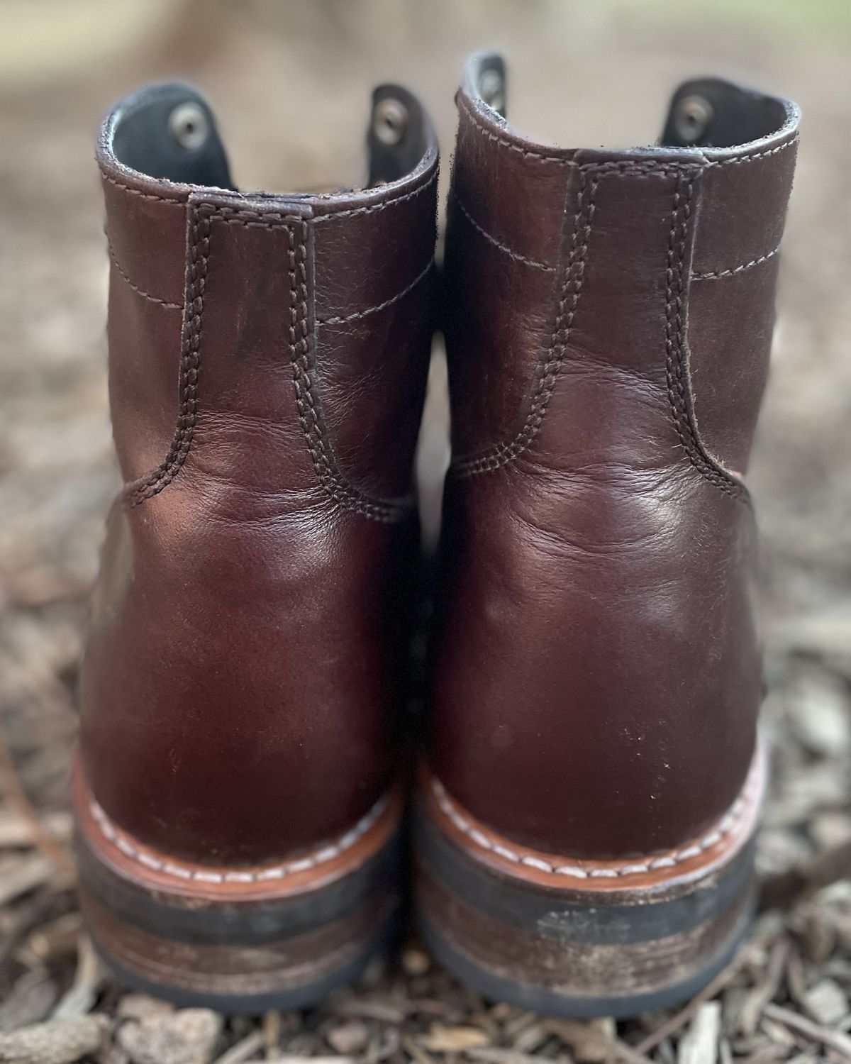 Photo by JP_18 on February 5, 2022 of the Thursday Captain in Horween Brown Chromexcel.