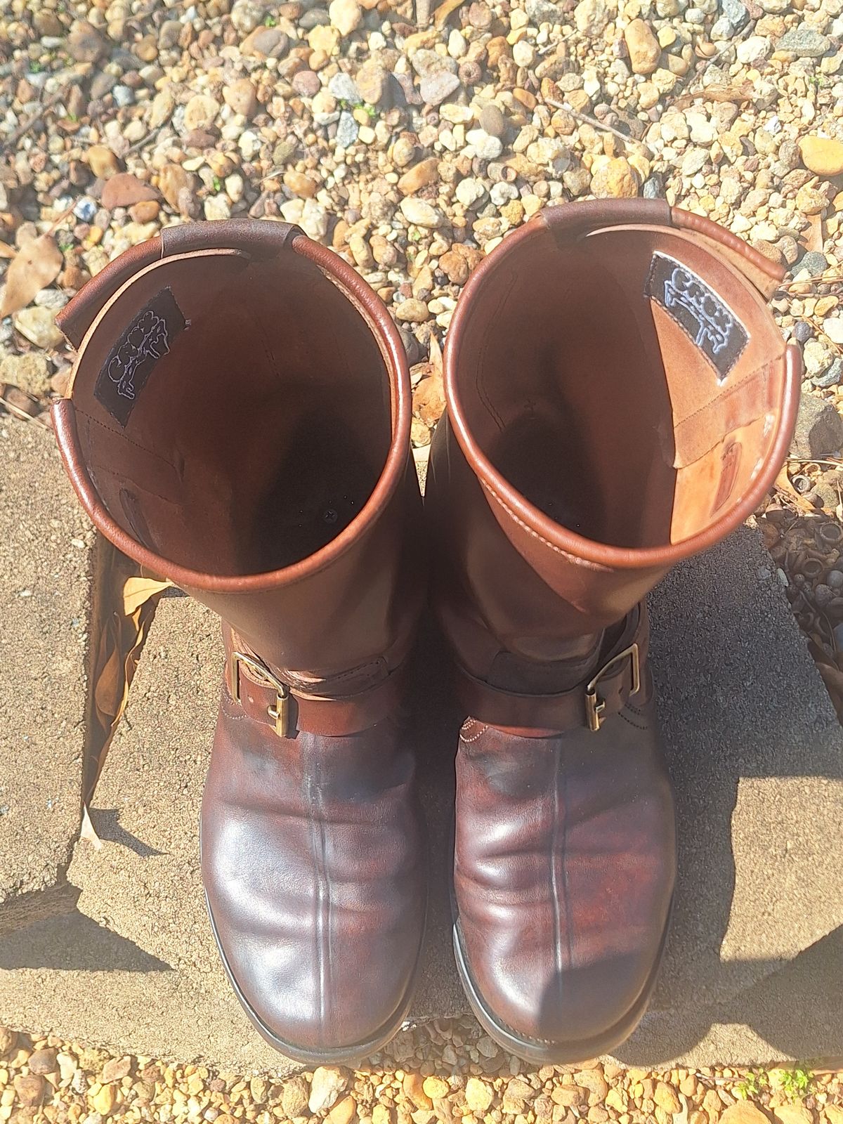 Photo by PatinaTherapist on March 1, 2026 of the Crux Deluxe Engineer in Guidi Dirty Horsebutt.