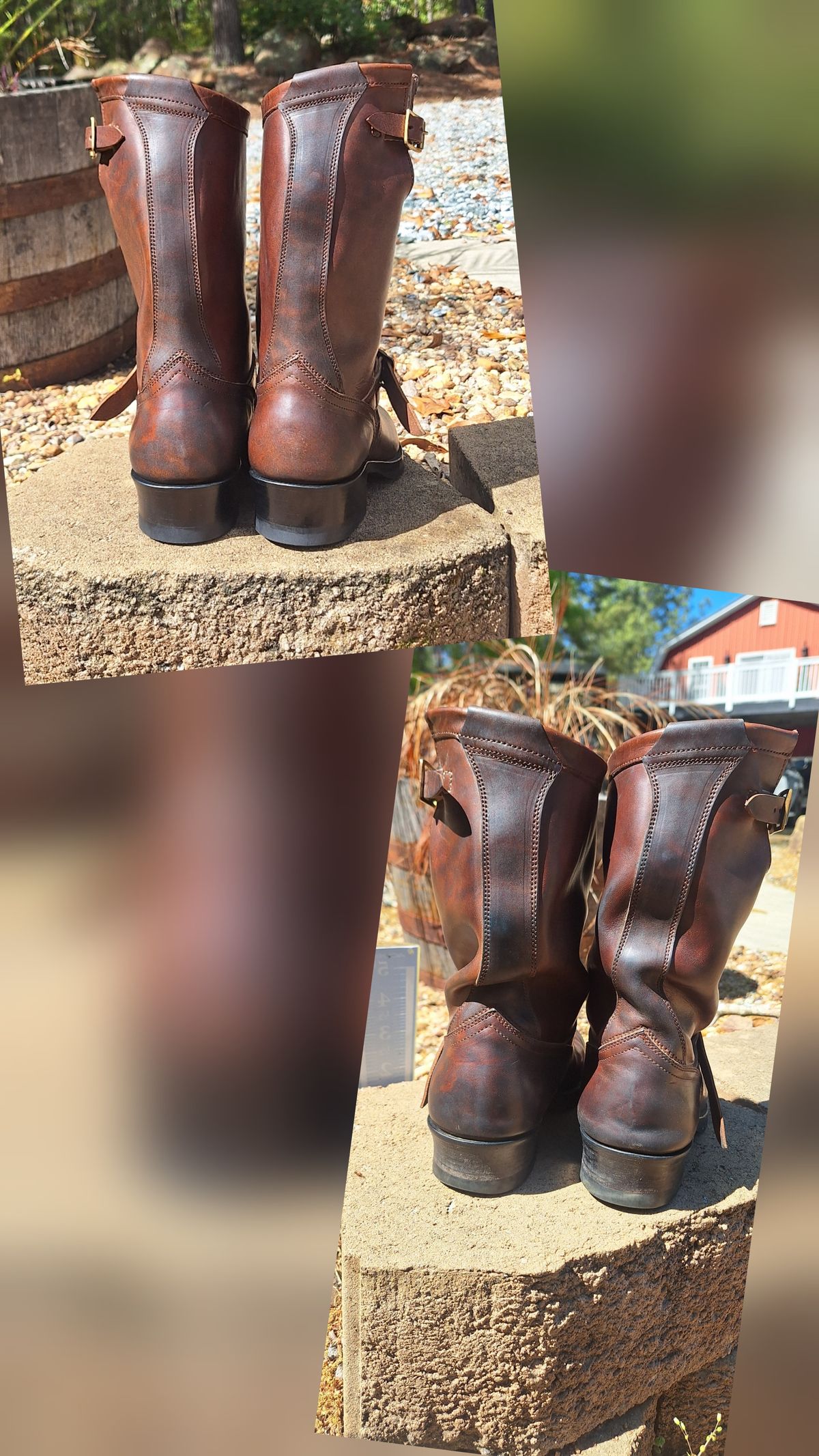 Photo by PatinaTherapist on April 7, 2026 of the Crux Deluxe Engineer in Guidi Dirty Horsebutt.