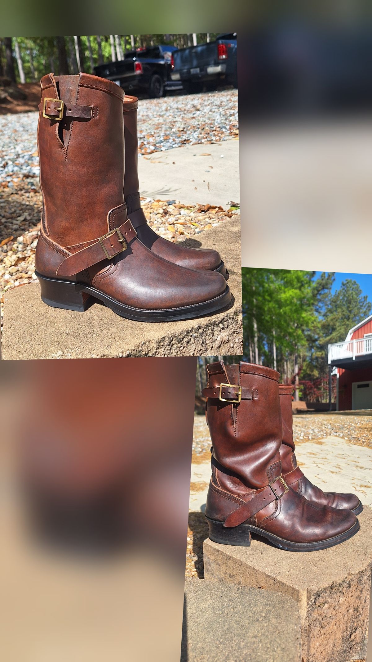 Photo by PatinaTherapist on April 7, 2026 of the Crux Deluxe Engineer in Guidi Dirty Horsebutt.