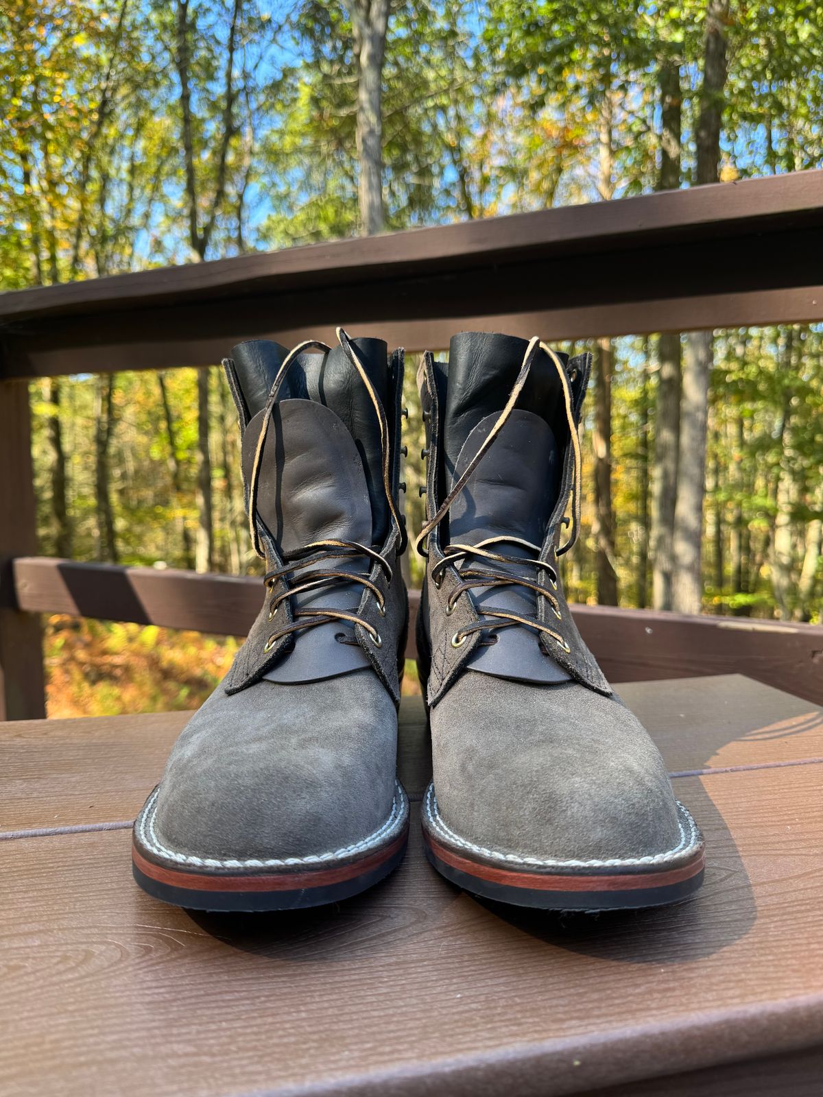 Photo by lugsoul on October 5, 2025 of the Nicks MTO in Seidel 1964 Ash Gray.