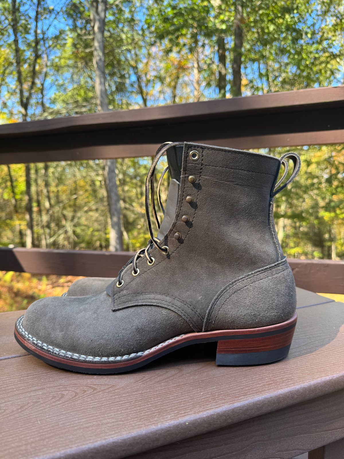 Photo by lugsoul on October 5, 2025 of the Nicks MTO in Seidel 1964 Ash Gray.