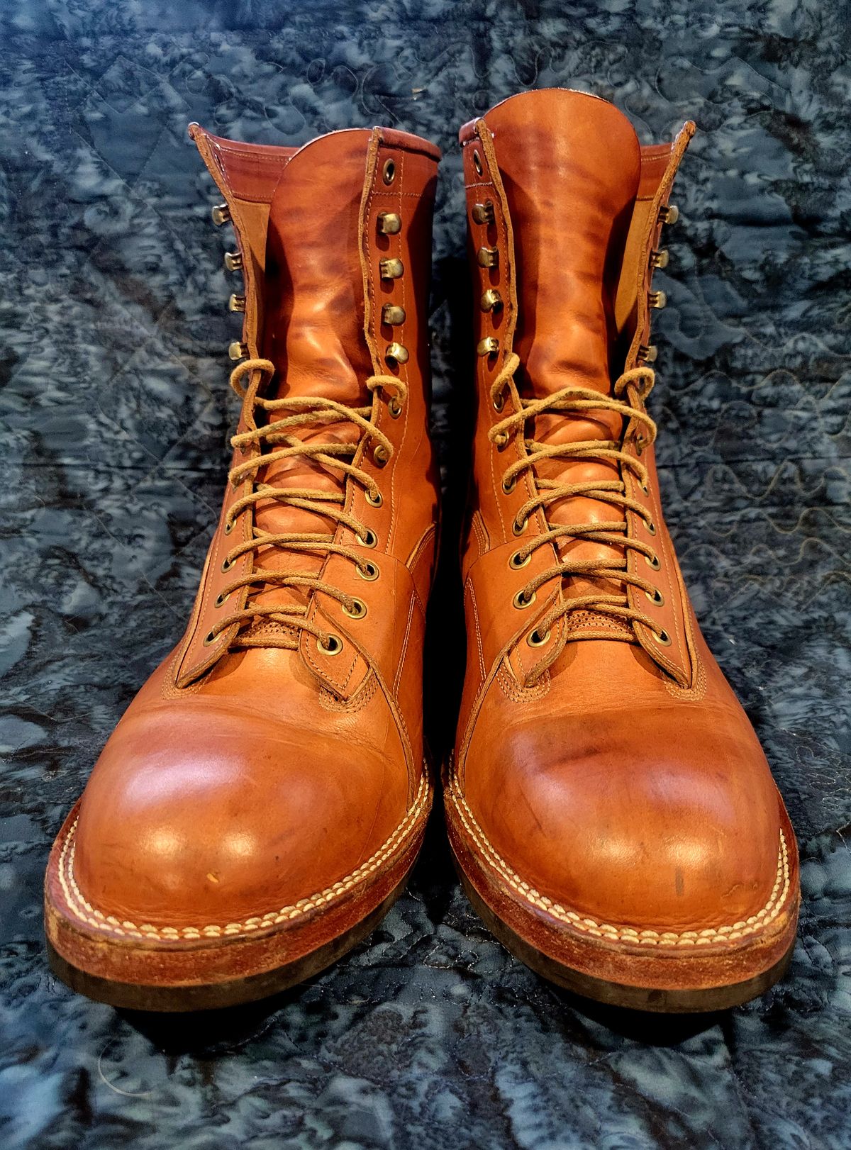 Photo by hosekileather on November 1, 2022 of the Jakkrabbits Ivories Boot in Badalassi Carlo Olmo Pueblo.