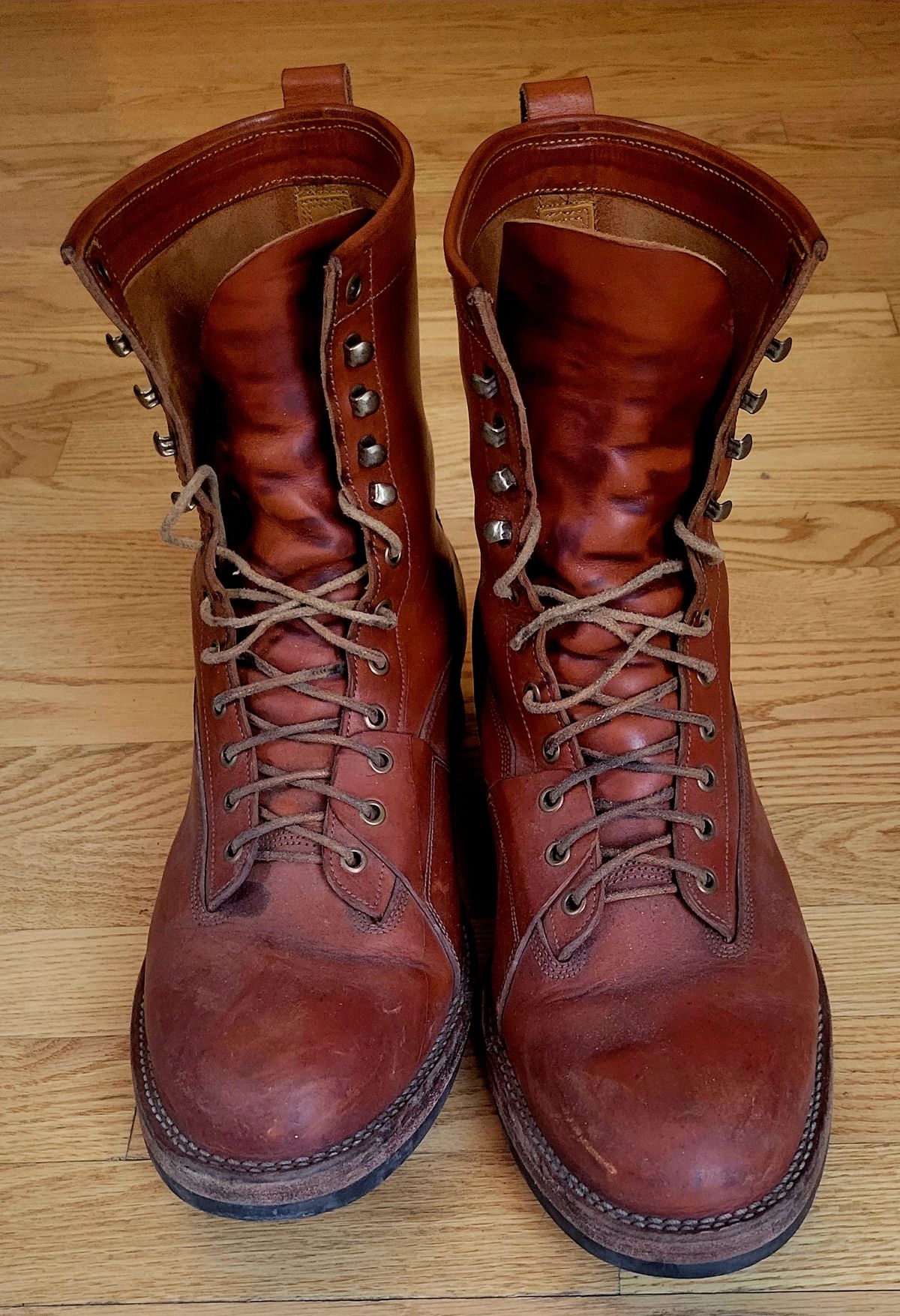 Photo by hosekileather on December 31, 2022 of the Jakkrabbits Ivories Boot in Badalassi Carlo Olmo Pueblo.