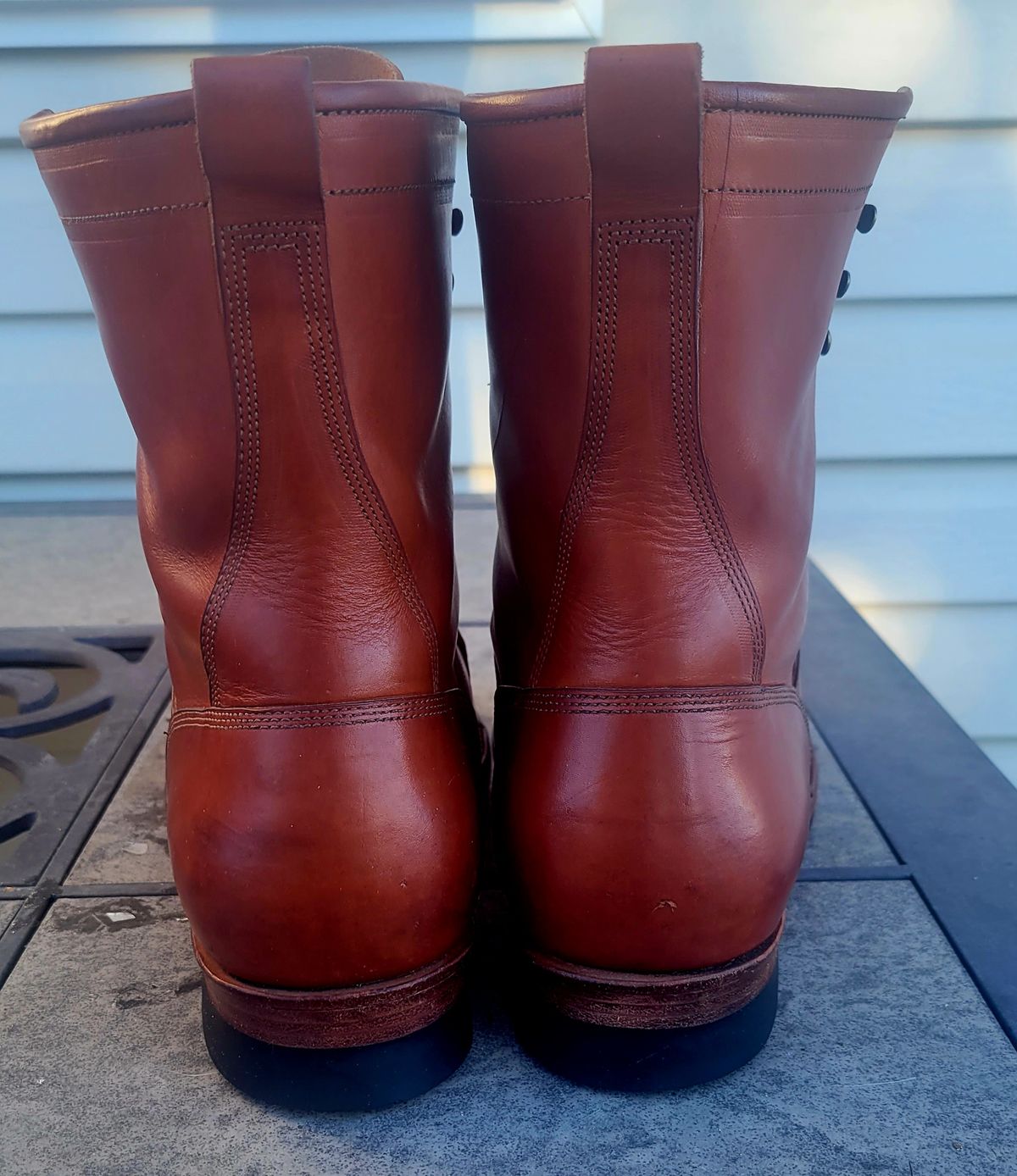 Photo by hosekileather on January 1, 2023 of the Jakkrabbits Ivories Boot in Badalassi Carlo Olmo Pueblo.