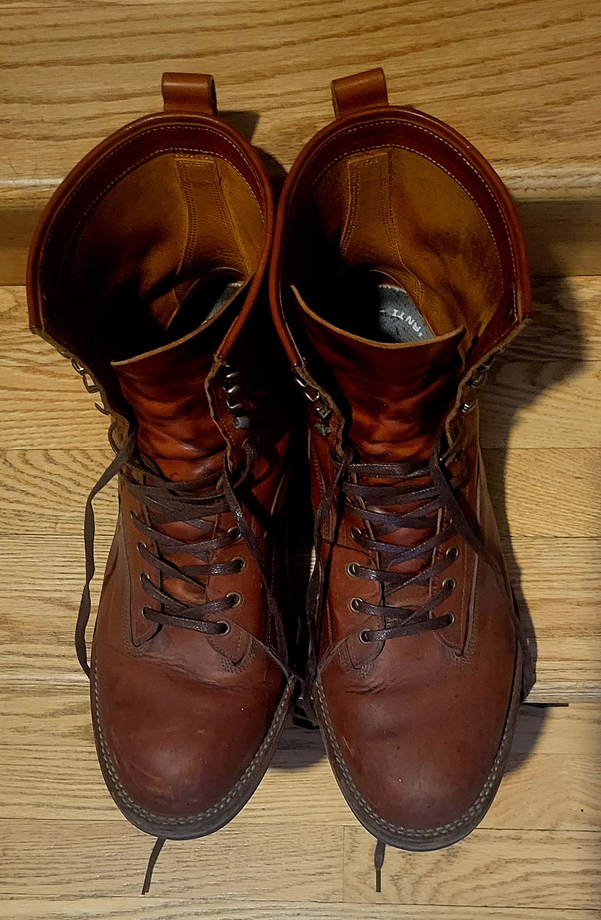 Photo by hosekileather on February 1, 2023 of the Jakkrabbits Ivories Boot in Badalassi Carlo Olmo Pueblo.