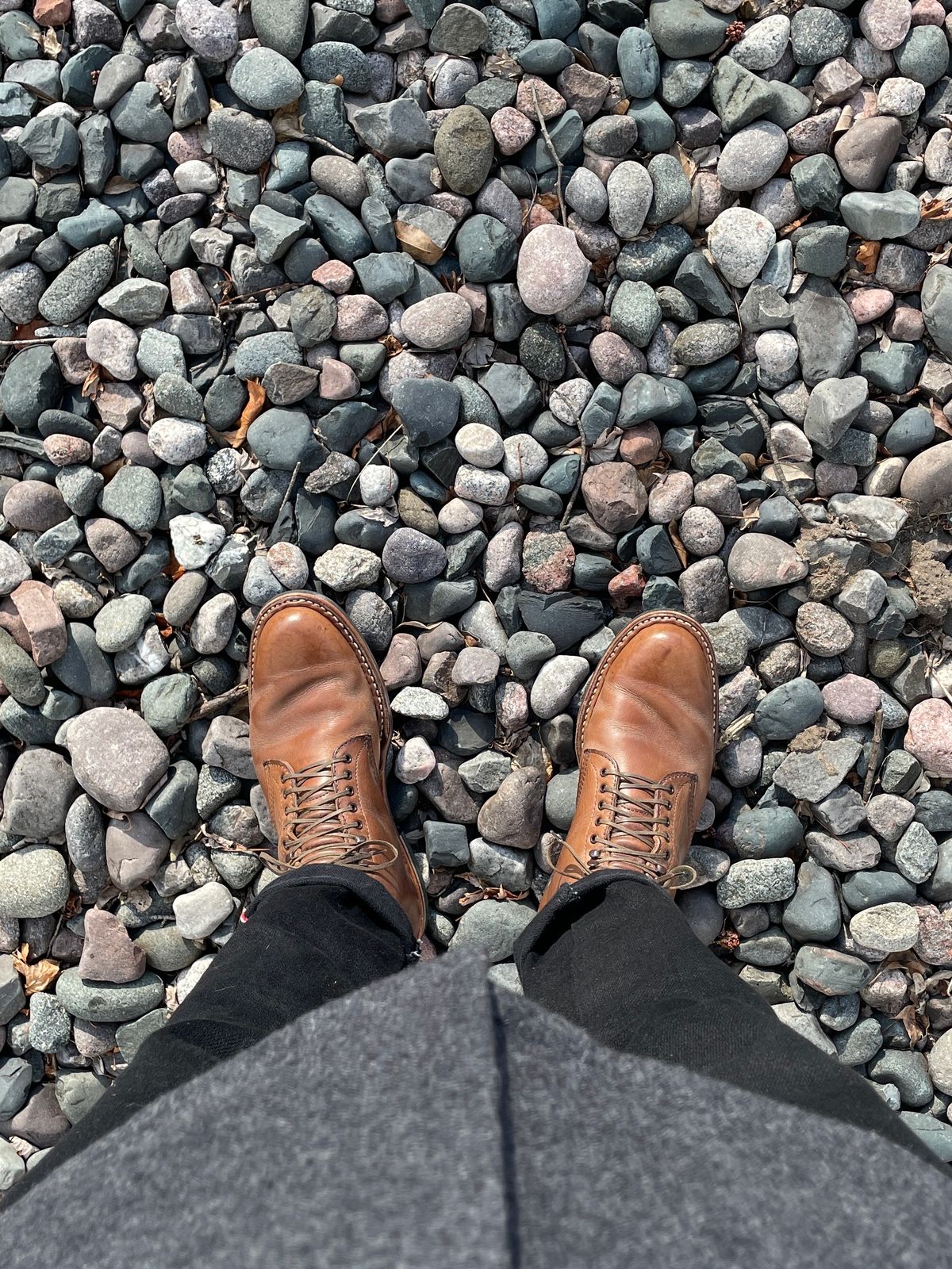 Photo by boottherapy on April 1, 2023 of the White's Stevens (Plain Toe) in Horween Natural Chromexcel.