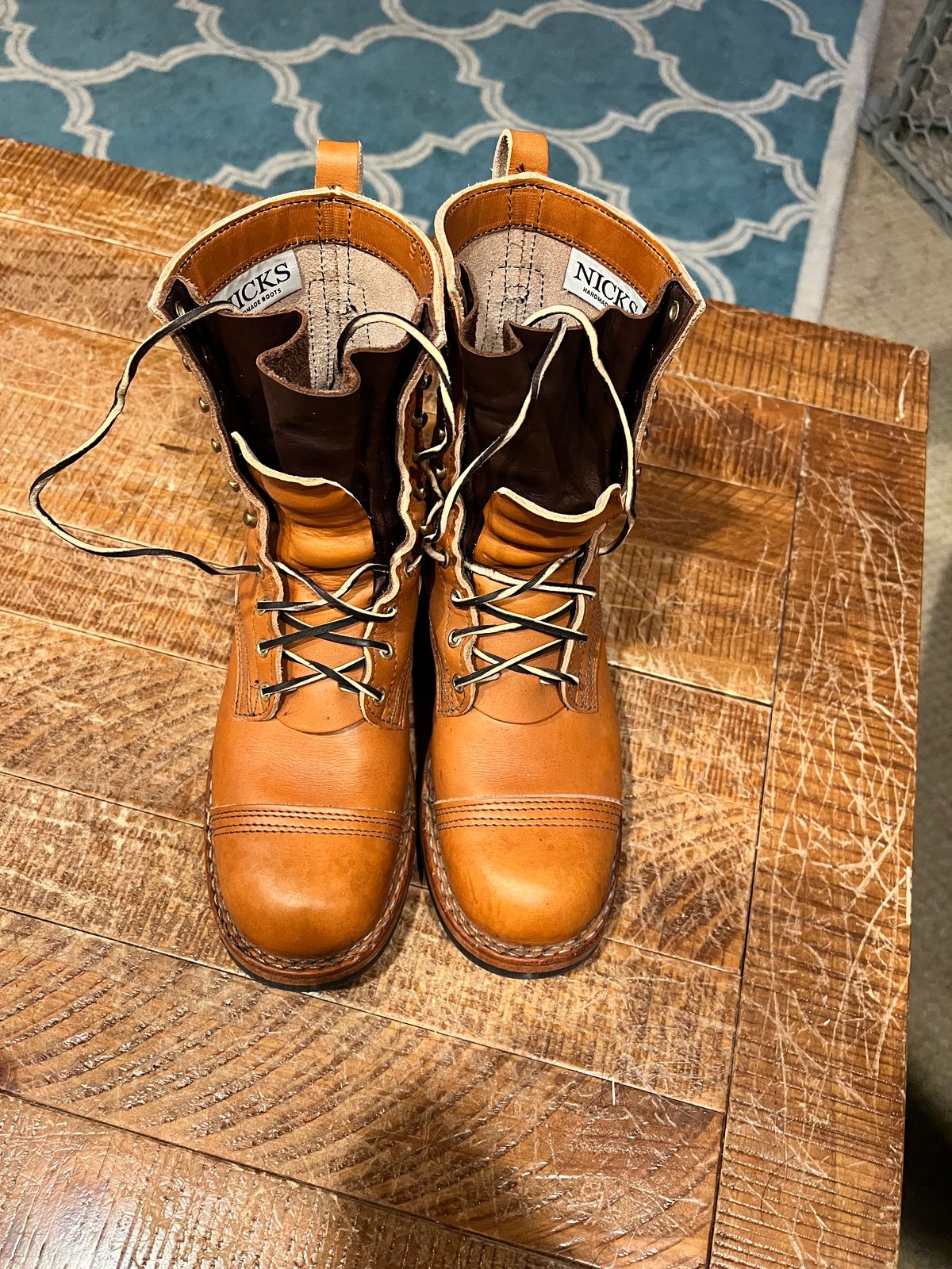 Photo by ccswift on November 4, 2023 of the Nicks DomePro in Wickett & Craig Tan English Bridle.