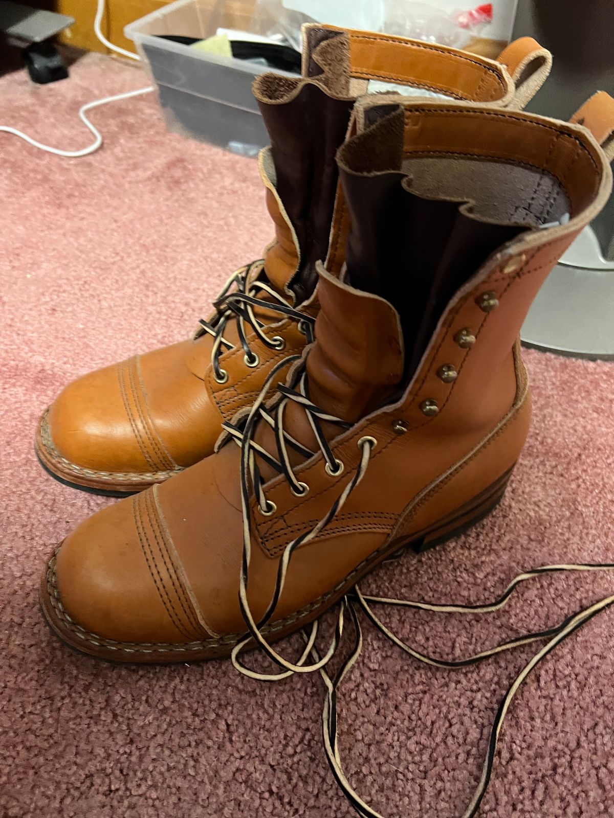 Photo by ccswift on December 6, 2023 of the Nicks DomePro in Wickett & Craig Tan English Bridle.