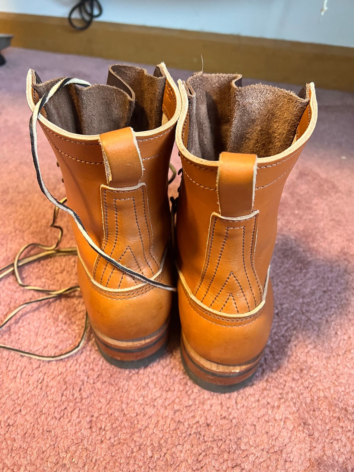 Photo by ccswift on January 5, 2024 of the Nicks DomePro in Wickett & Craig Tan English Bridle.