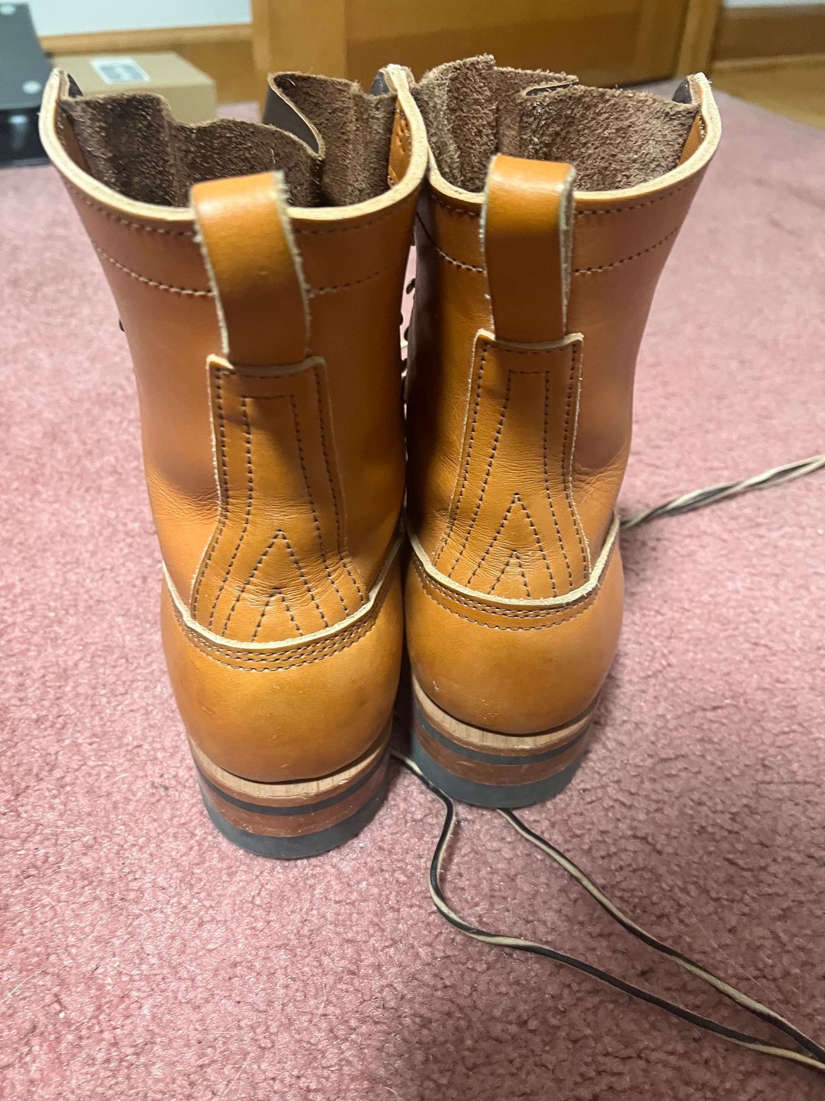Photo by ccswift on March 6, 2024 of the Nicks DomePro in Wickett & Craig Tan English Bridle.