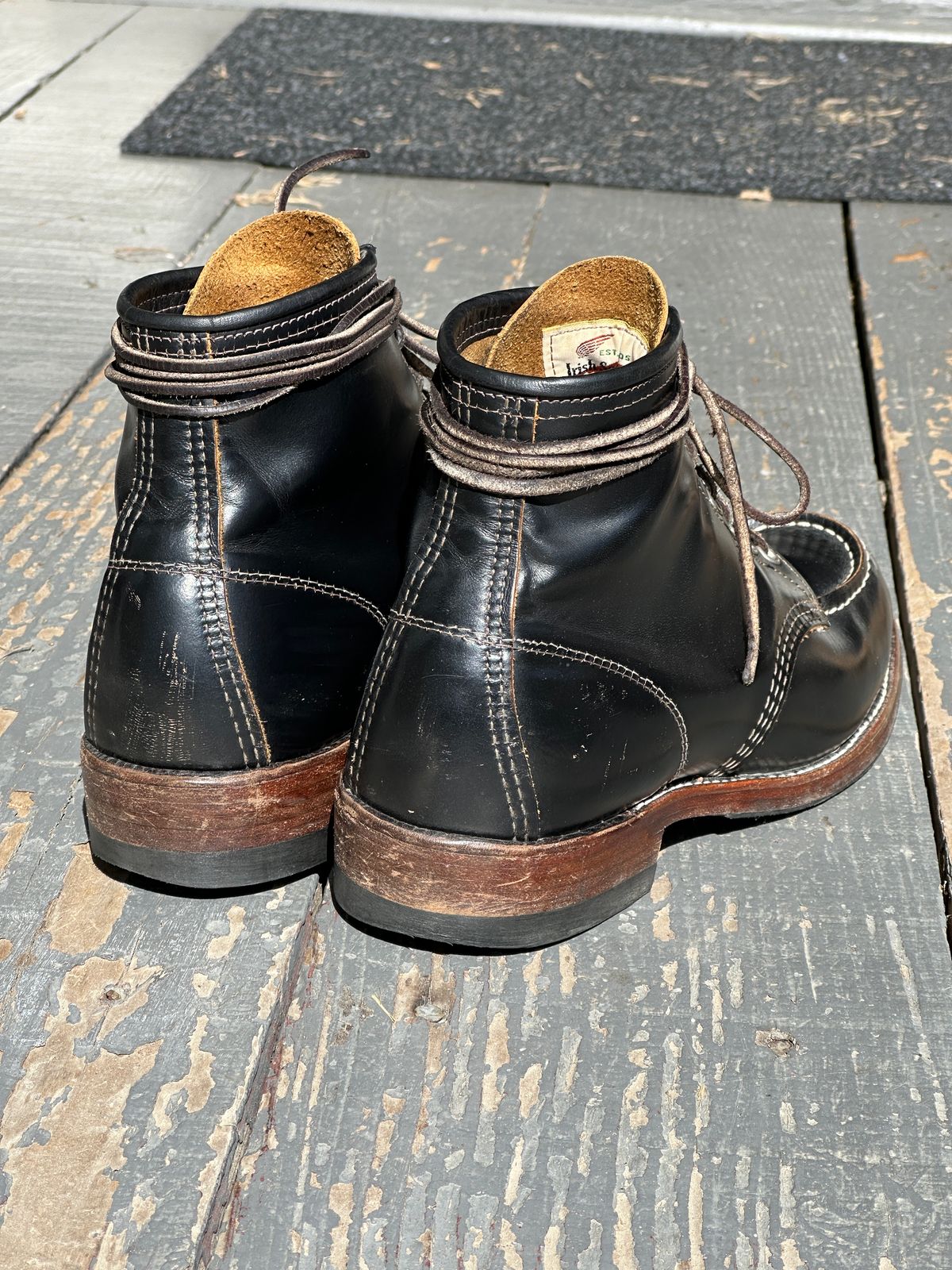 Photo by bankrobber on March 2, 2025 of the Red Wing 9874 in S.B. Foot Black Klondike.