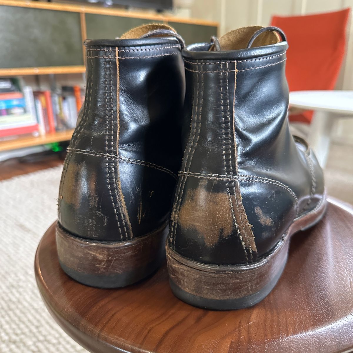 Photo by bankrobber on March 27, 2025 of the Red Wing 9874 in S.B. Foot Black Klondike.