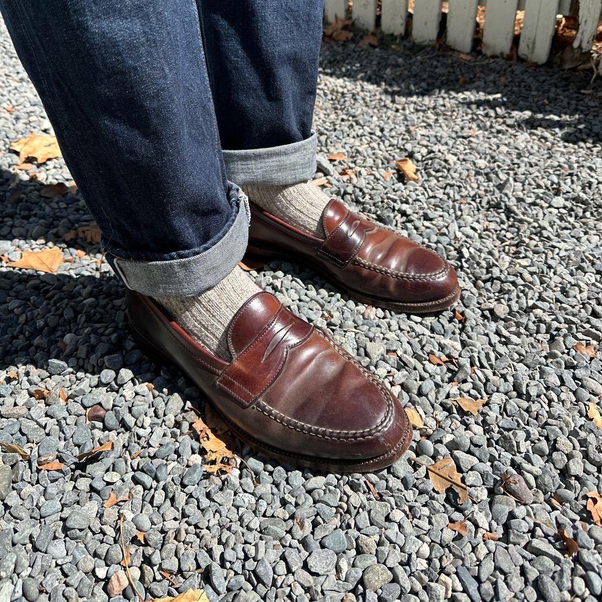 Photo by bankrobber on September 15, 2025 of the Alden 986 in Horween Color 8 Shell Cordovan.