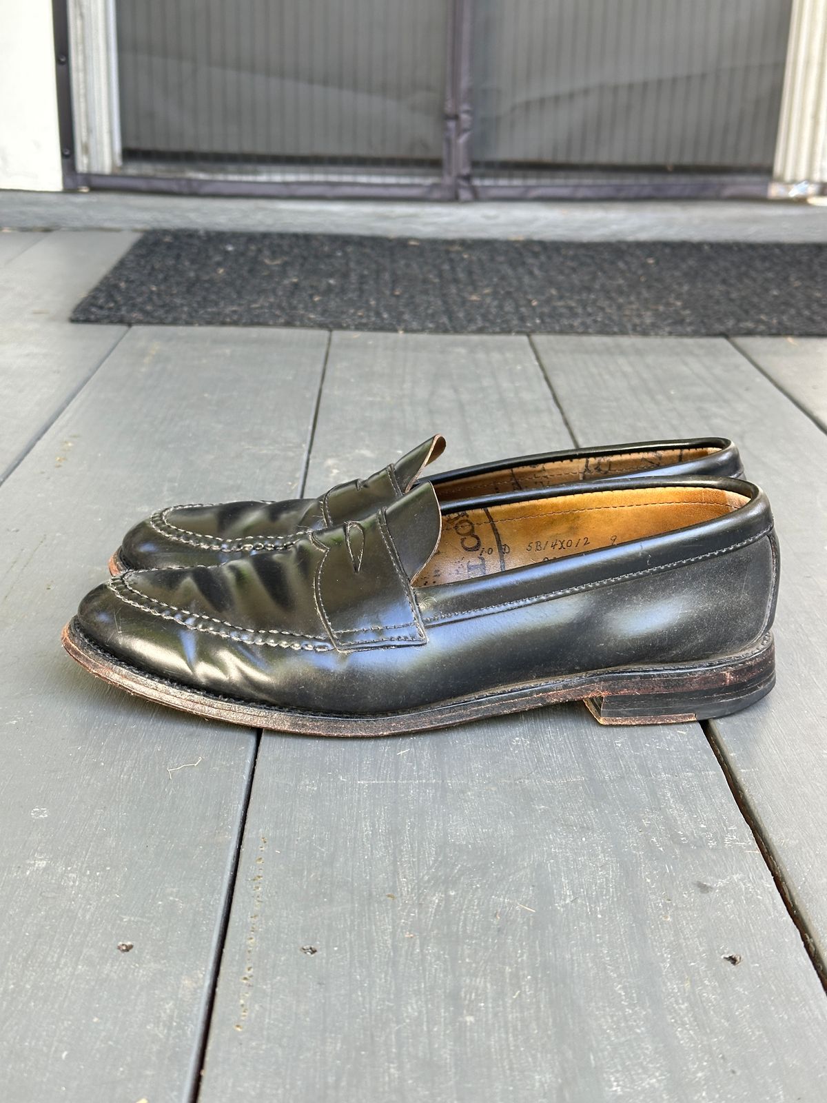 Photo by bankrobber on April 18, 2026 of the Alden 06602 in Horween Black Shell Cordovan.