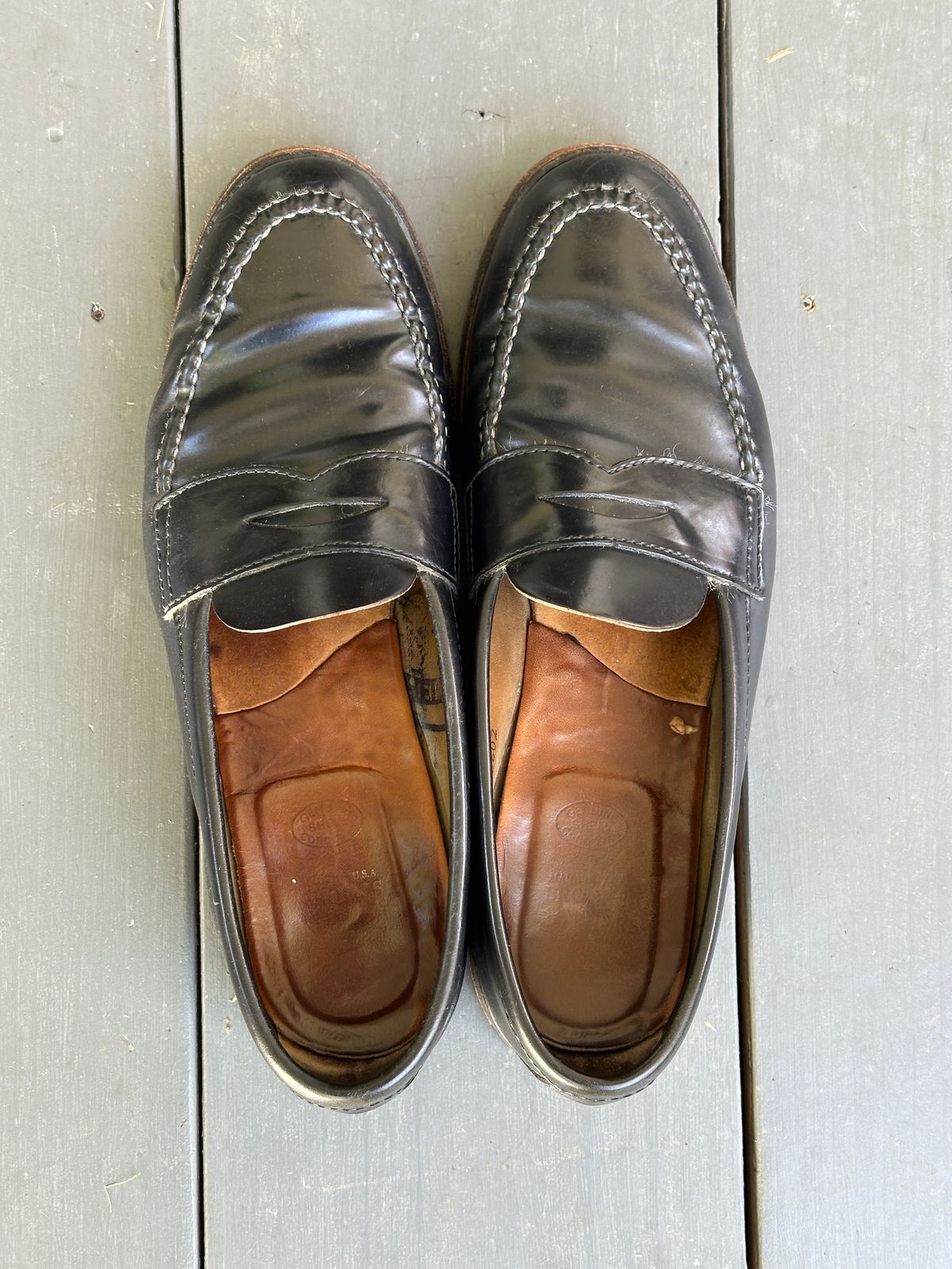 Photo by bankrobber on April 18, 2026 of the Alden 06602 in Horween Black Shell Cordovan.