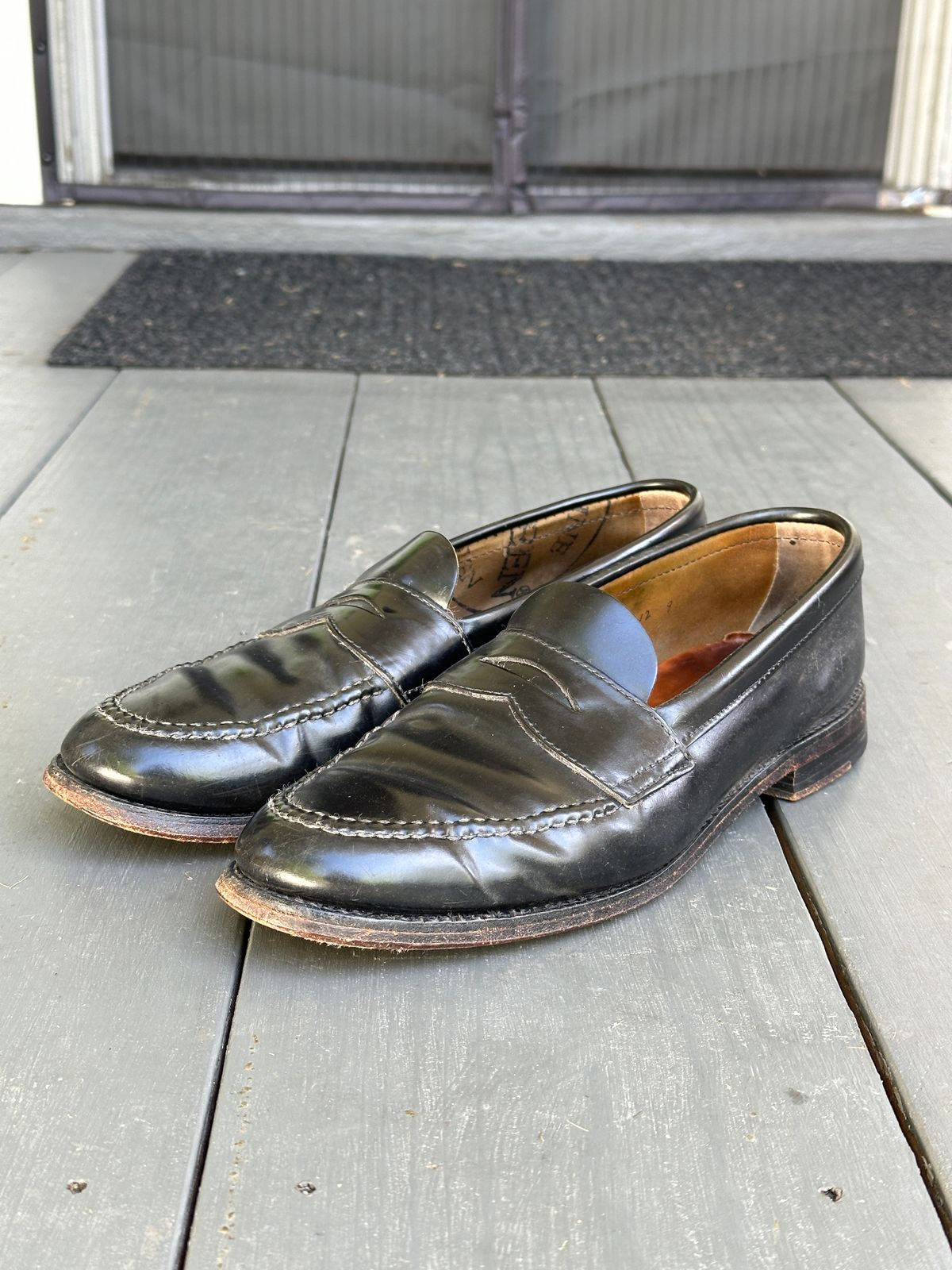 Photo by bankrobber on April 18, 2026 of the Alden 06602 in Horween Black Shell Cordovan.