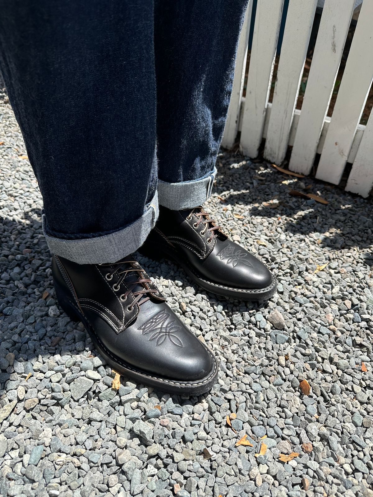 Photo by bankrobber on June 13, 2025 of the White's Farmer/Rancher in Maryam Black Horsebutt.