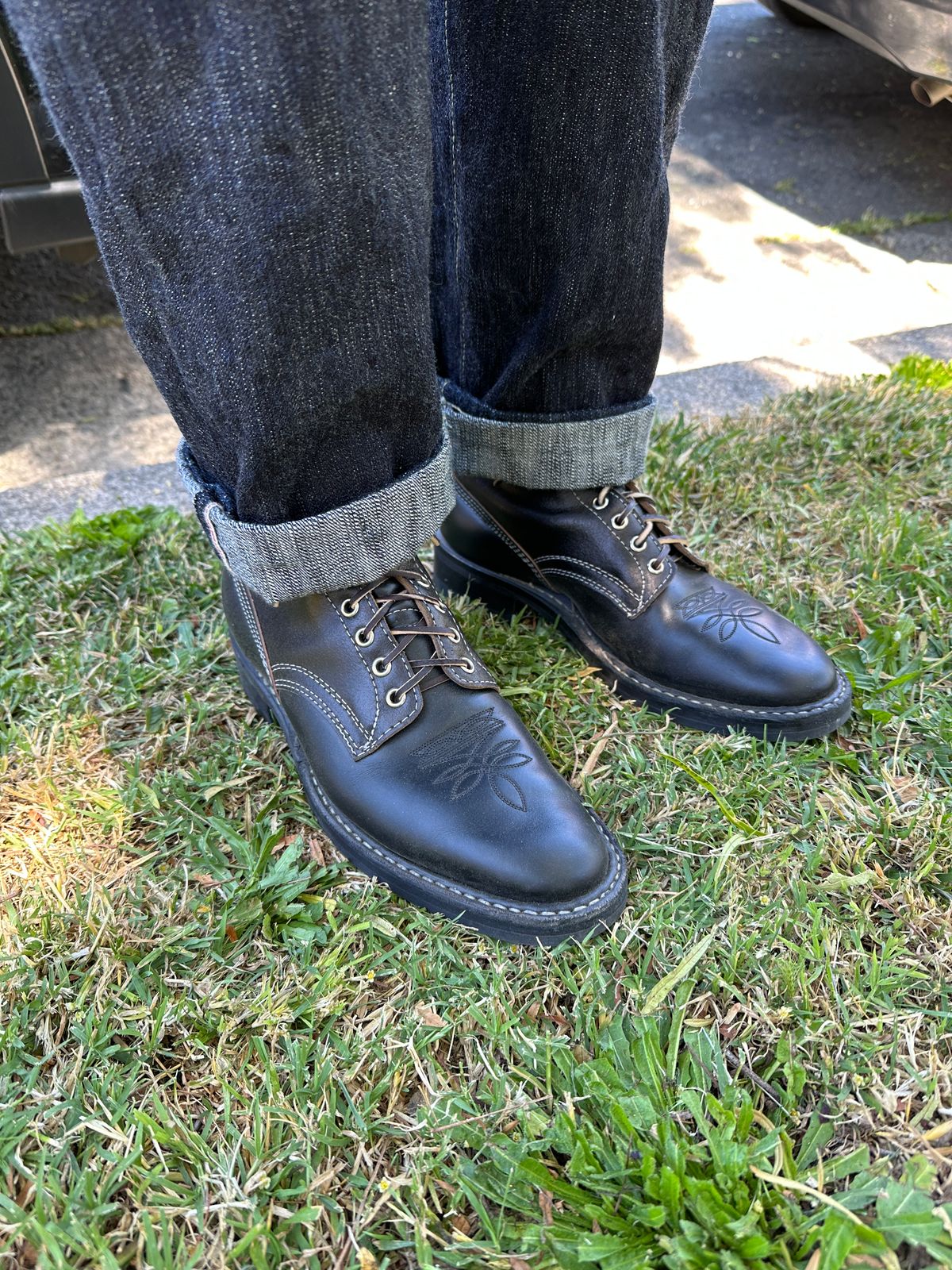Photo by bankrobber on June 18, 2025 of the White's Farmer/Rancher in Maryam Black Horsebutt.