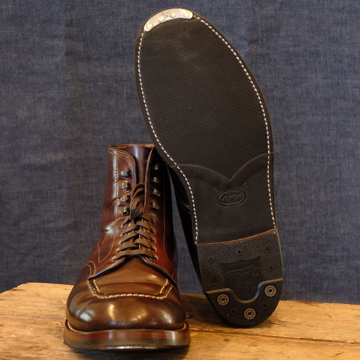 Photo by bankrobber on September 30, 2025 of the Alden Indy Boot in Horween Color 8 Shell Cordovan.