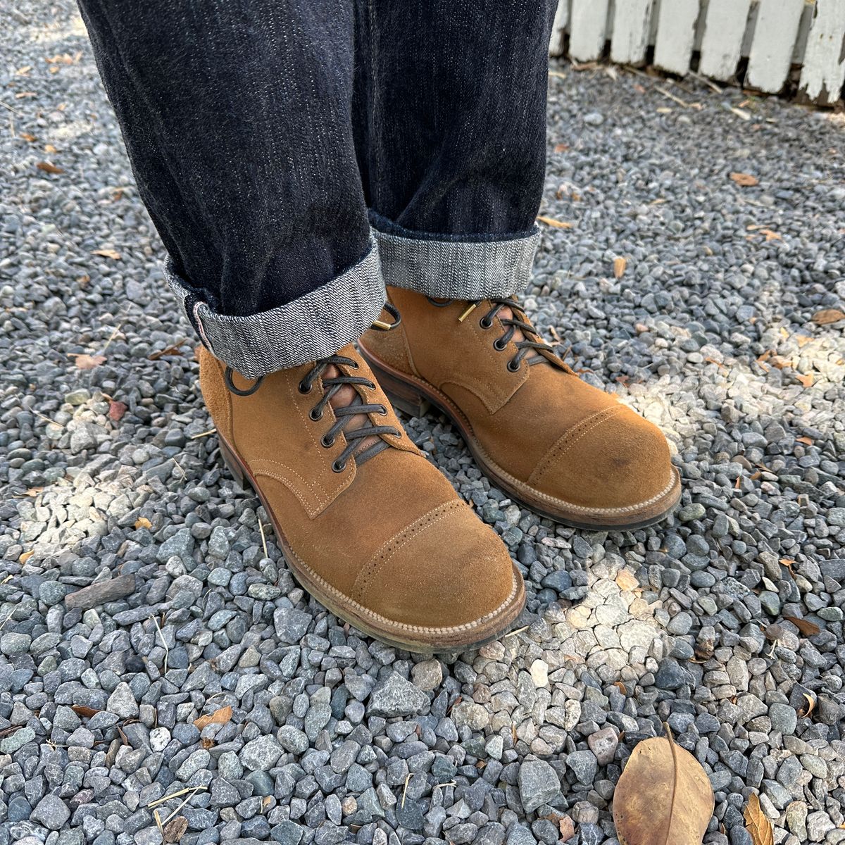 Photo by bankrobber on August 17, 2025 of the Viberg Service Boot BCT in Horween Marine Field Roughout.
