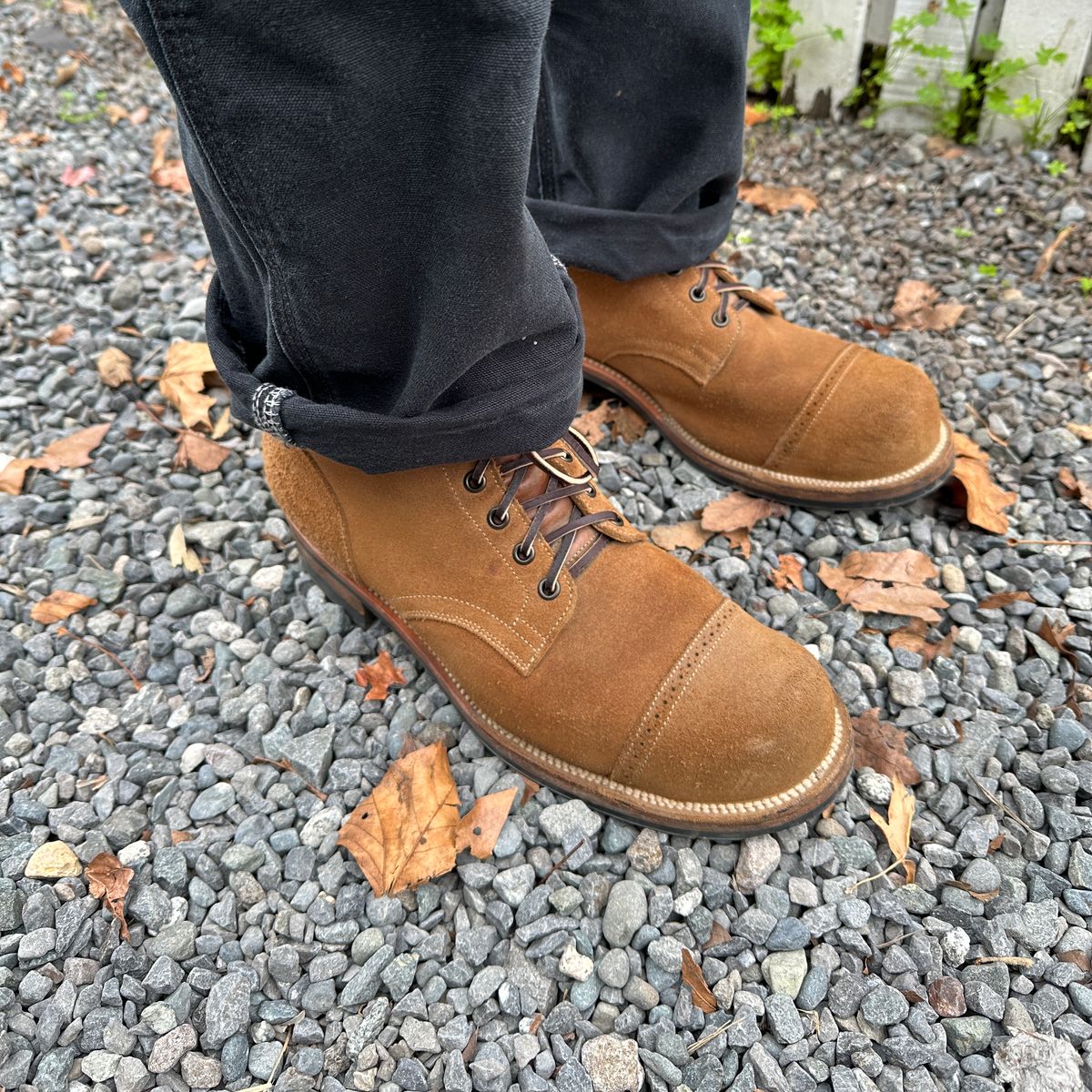 Photo by bankrobber on November 30, 2025 of the Viberg Service Boot BCT in Horween Marine Field Roughout.