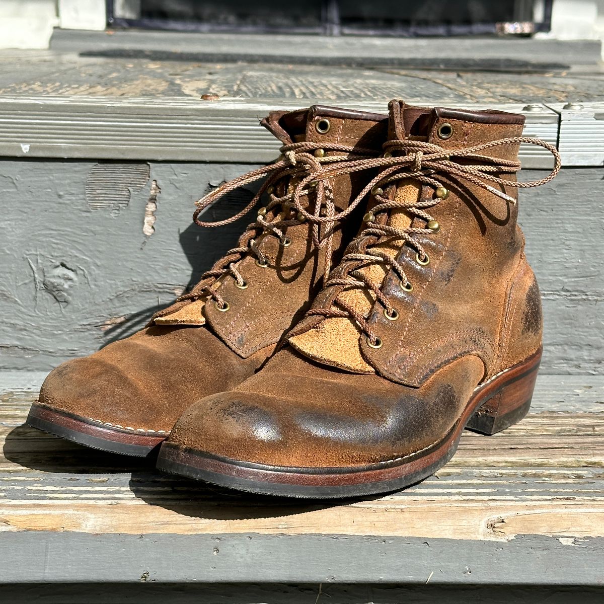 Photo by bankrobber on February 22, 2024 of the Nicks Robert in Seidel 1964 Tan Roughout.