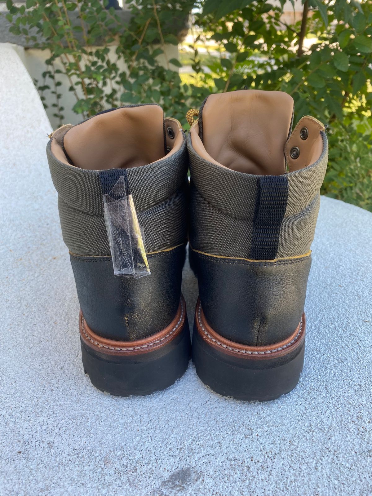 Photo by booth on November 4, 2023 of the Grenson Fiona Walking Boots in Brown Vintage Softie Calf.