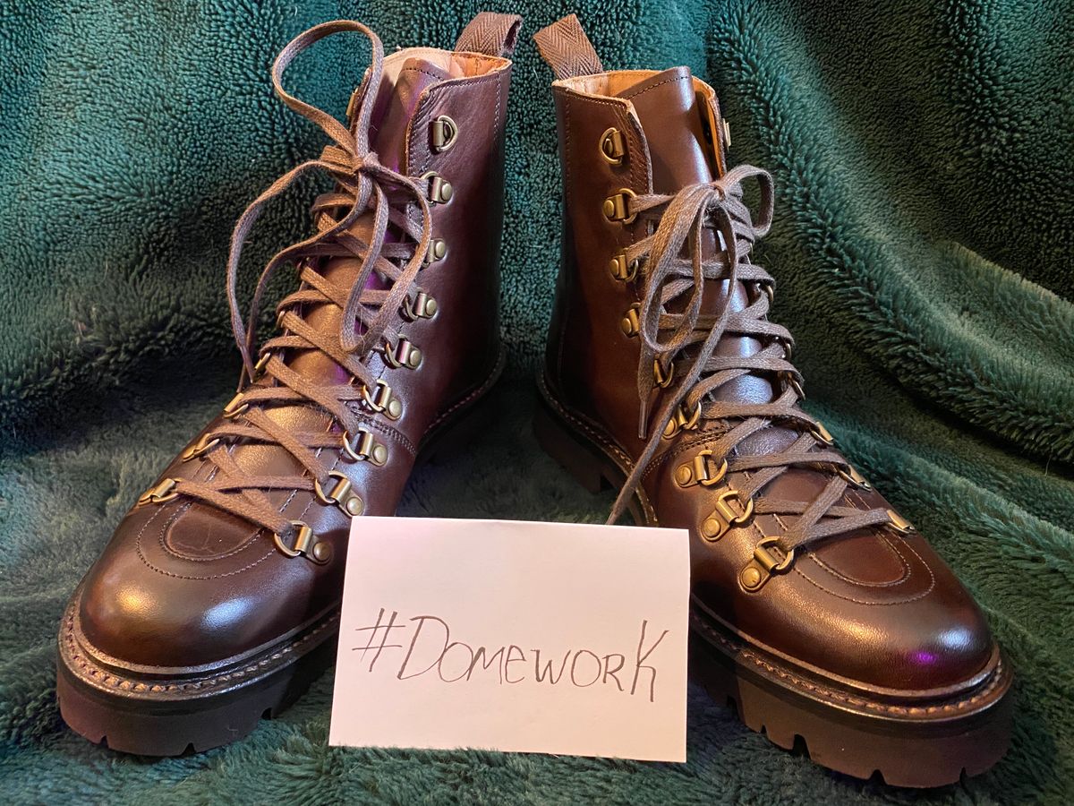 Photo by booth on October 4, 2022 of the Grenson Unlisted Model in Unknown Leather.