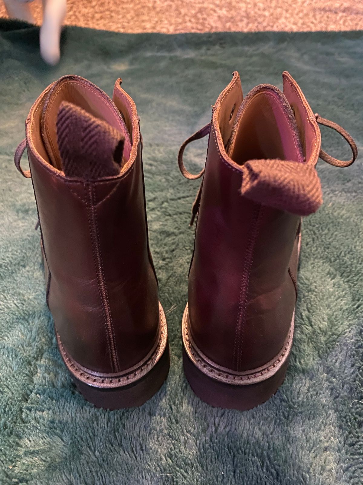 Photo by booth on October 4, 2022 of the Grenson Unlisted Model in Unknown Leather.