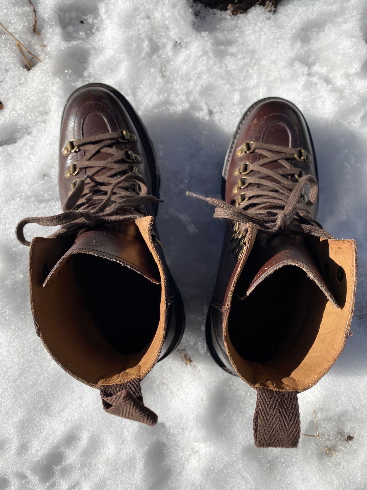 Photo by booth on February 6, 2023 of the Grenson Unlisted Model in Unknown Leather.