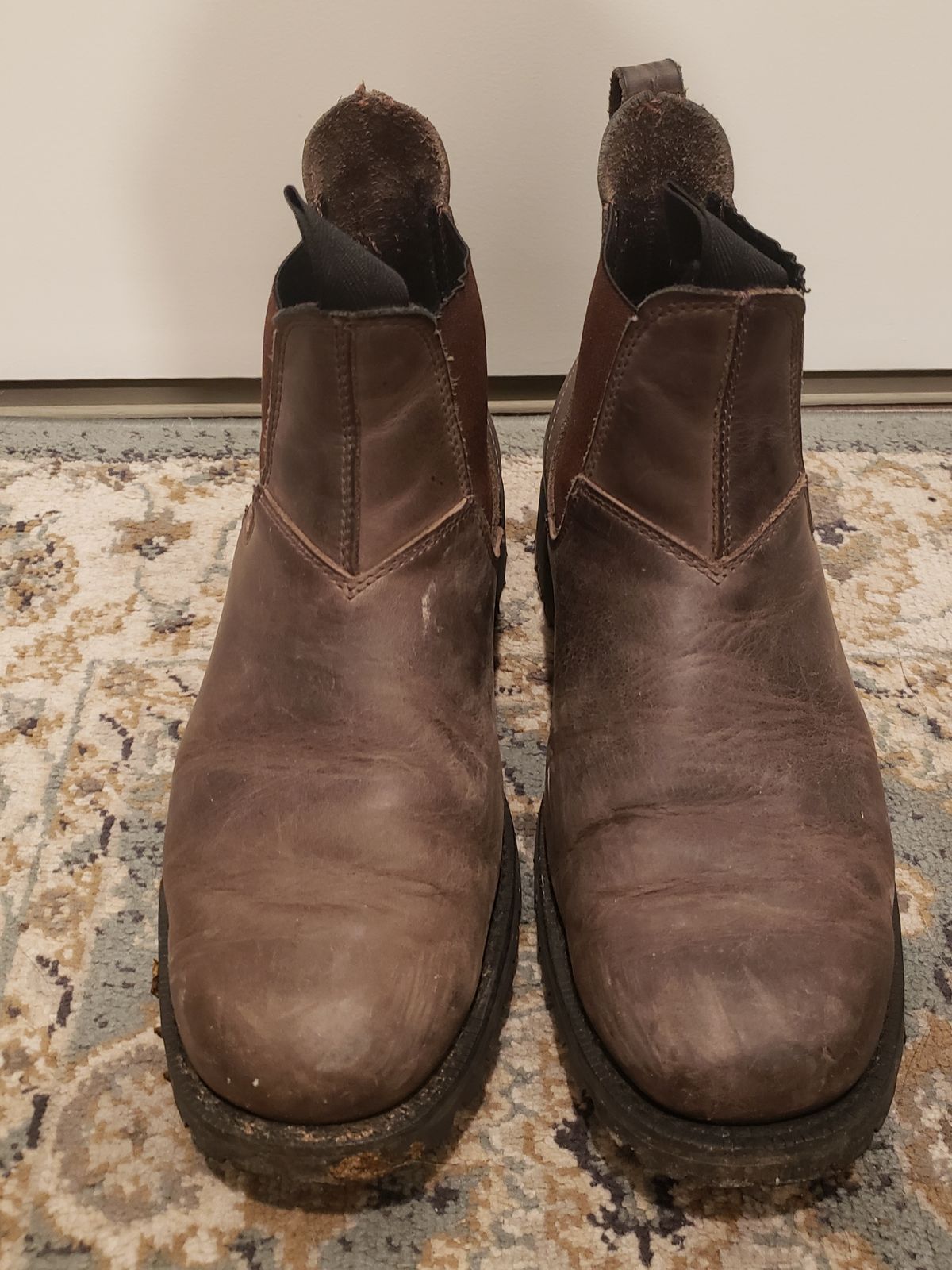 Photo by jpsmith on January 6, 2023 of the Canada West Boots Romeo in Crazy Horse.