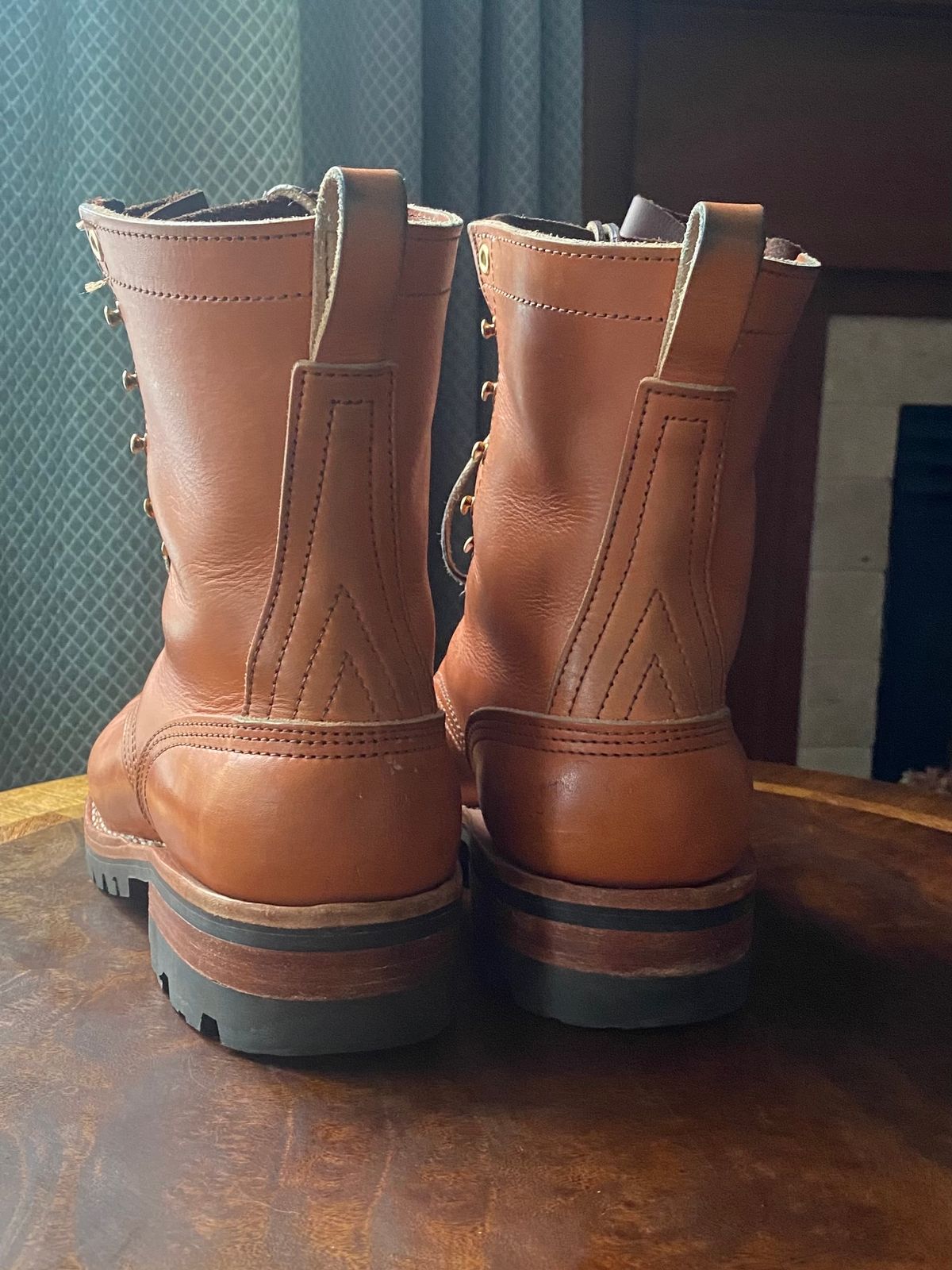 Photo by alain.sauve on December 2, 2023 of the Nicks DomePro in Wickett & Craig Tan English Bridle.