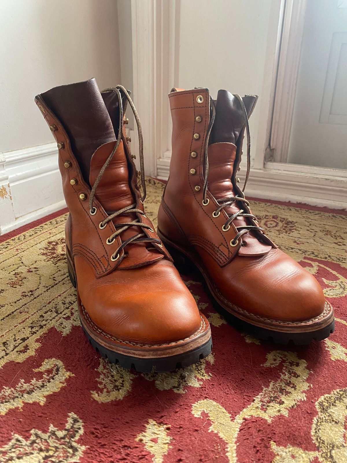 Photo by alain.sauve on February 4, 2024 of the Nicks DomePro in Wickett & Craig Tan English Bridle.
