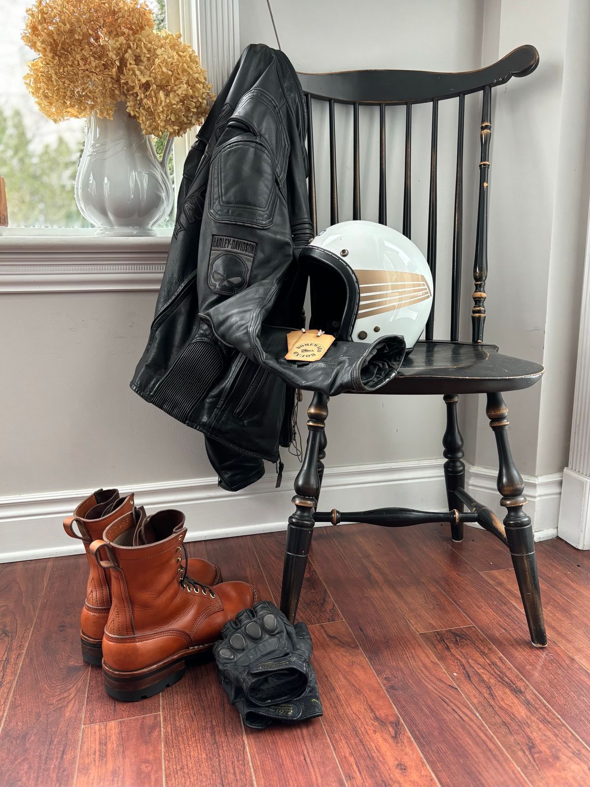 Photo by alain.sauve on April 5, 2024 of the Nicks DomePro in Wickett & Craig Tan English Bridle.