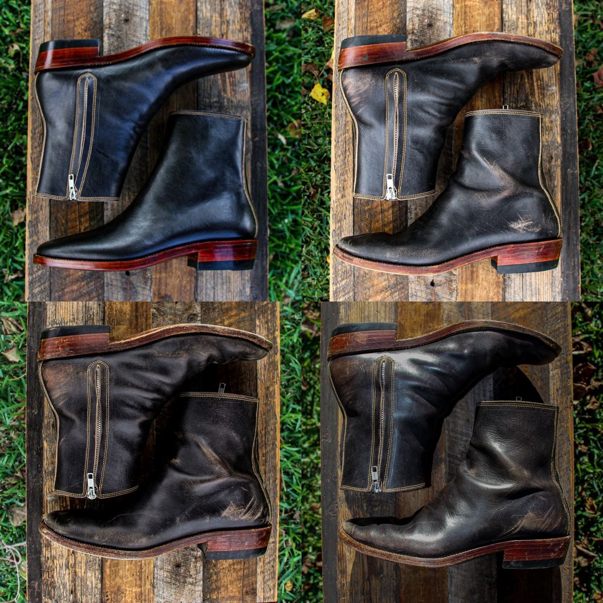 Photo by KVanDev on January 5, 2025 of the Fortis Boots Antasena Sidezip in Indonesian Black Teacore.