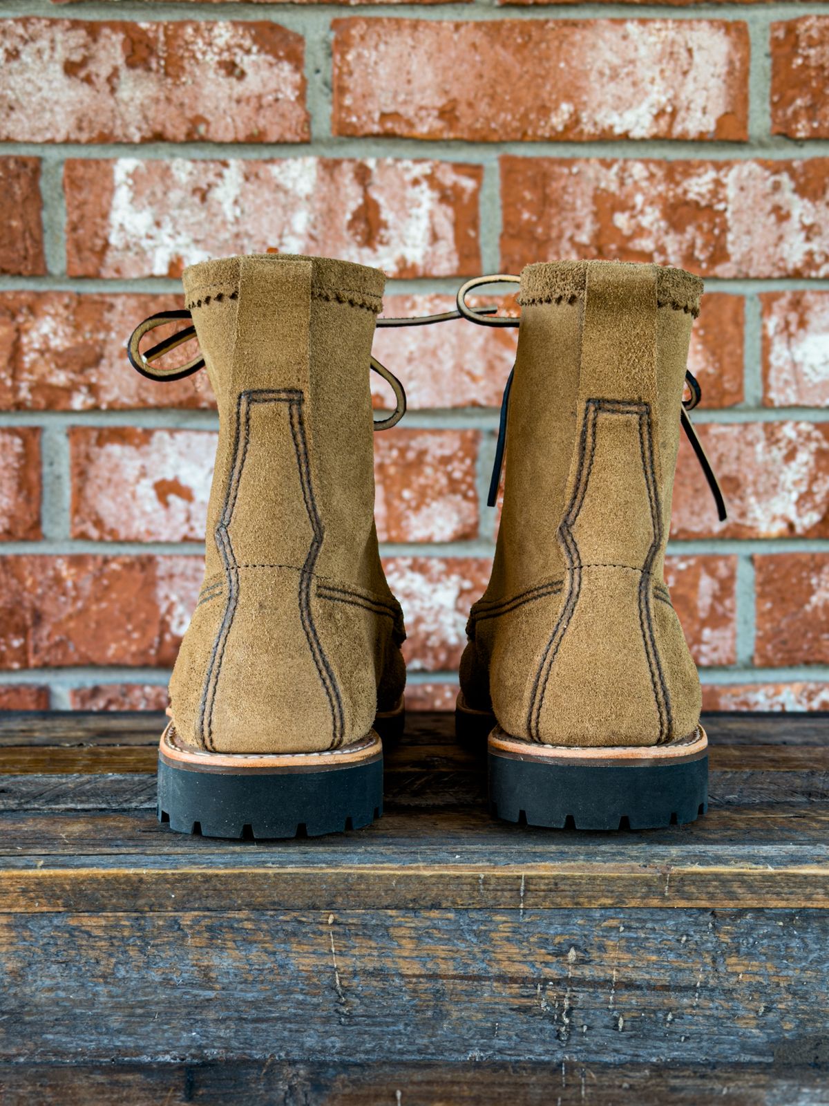 Photo by KVanDev on September 30, 2025 of the Russell Moccasin Co. Backcountry in Horween Marine Field Roughout.