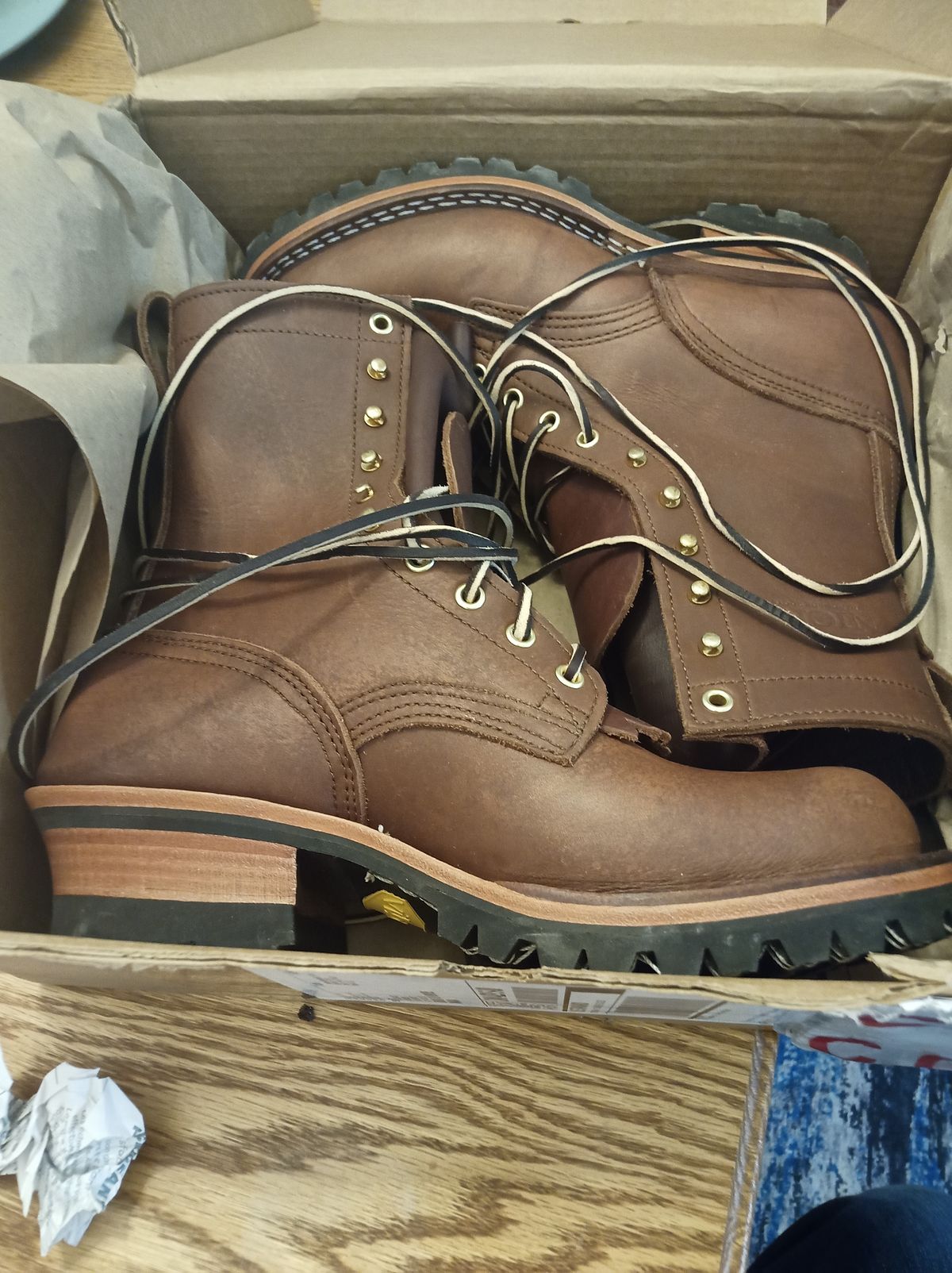 Photo by timmoffatt on October 27, 2023 of the Nicks BuilderPro in Seidel 1964 Brown.