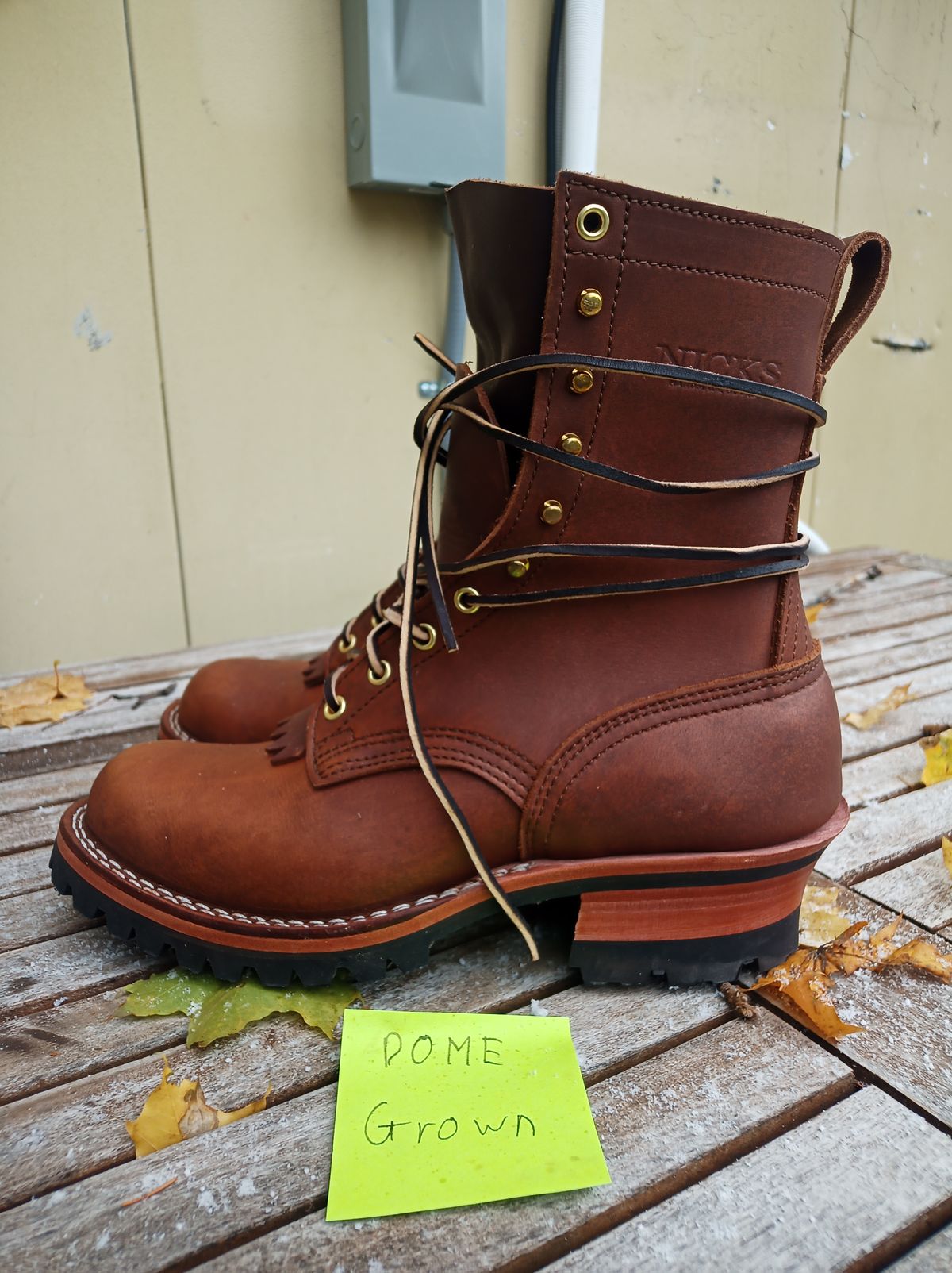 Photo by timmoffatt on November 1, 2023 of the Nicks BuilderPro in Seidel 1964 Brown.