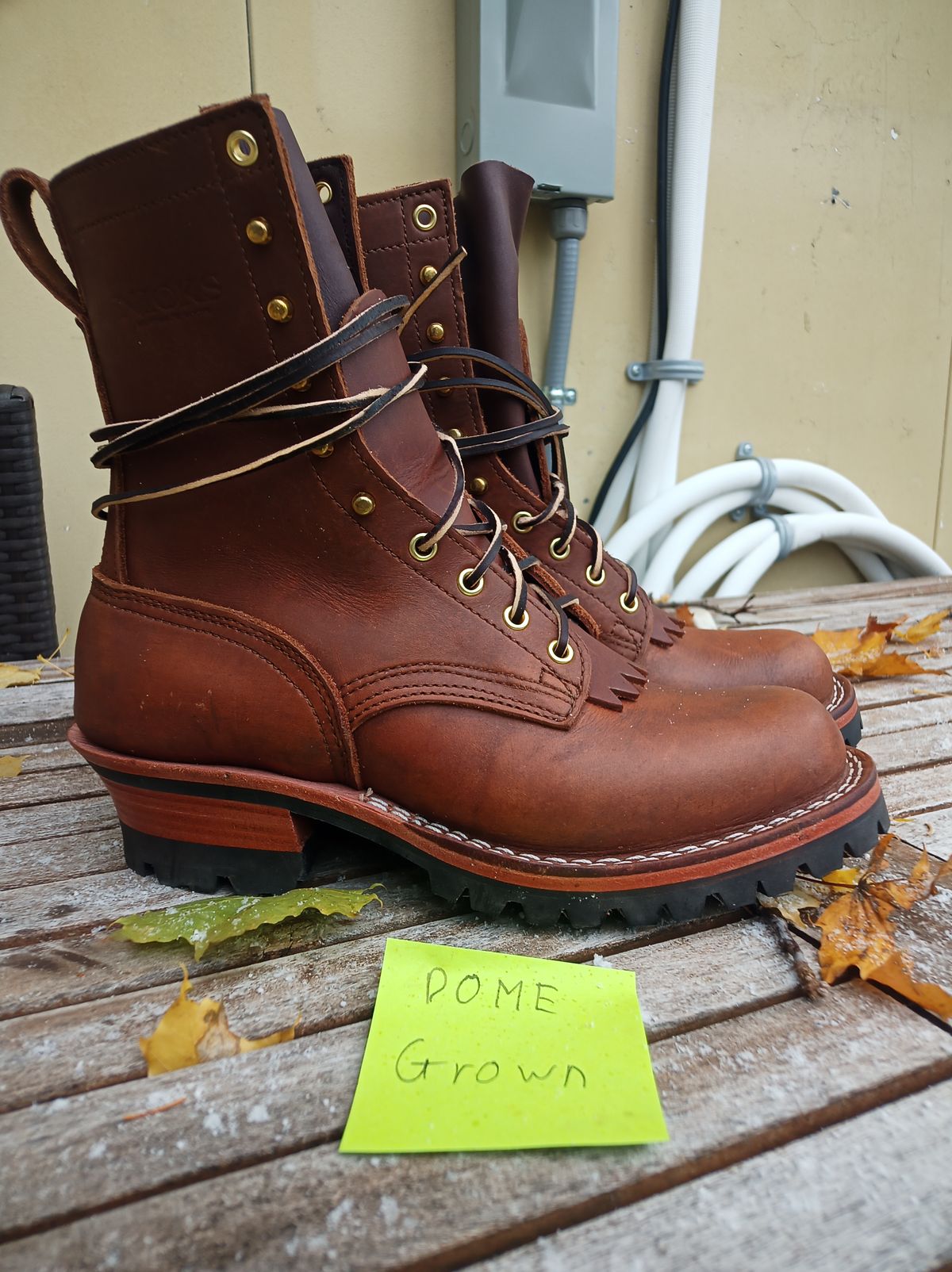 Photo by timmoffatt on November 1, 2023 of the Nicks BuilderPro in Seidel 1964 Brown.
