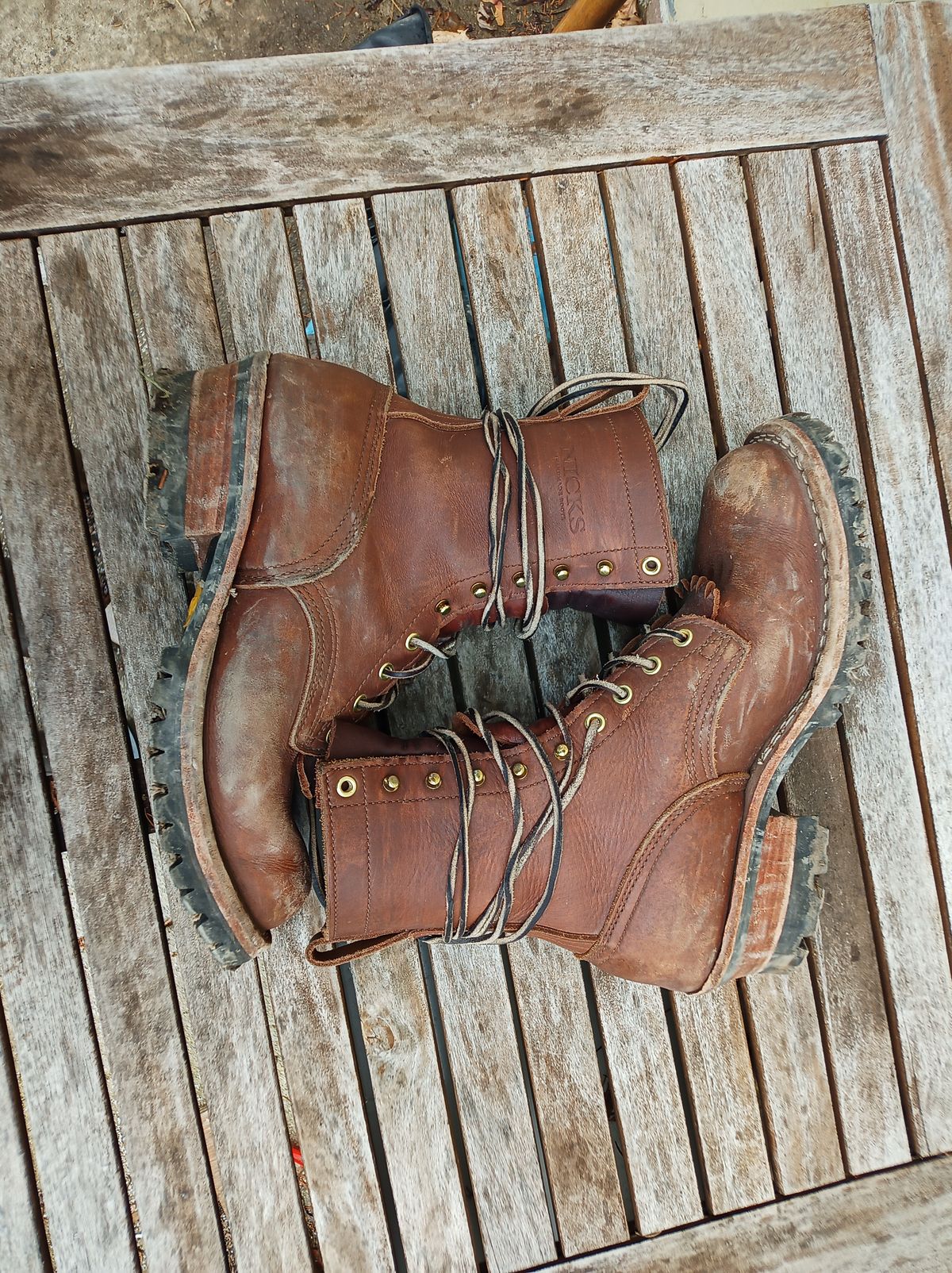 Photo by timmoffatt on December 1, 2023 of the Nicks BuilderPro in Seidel 1964 Brown.
