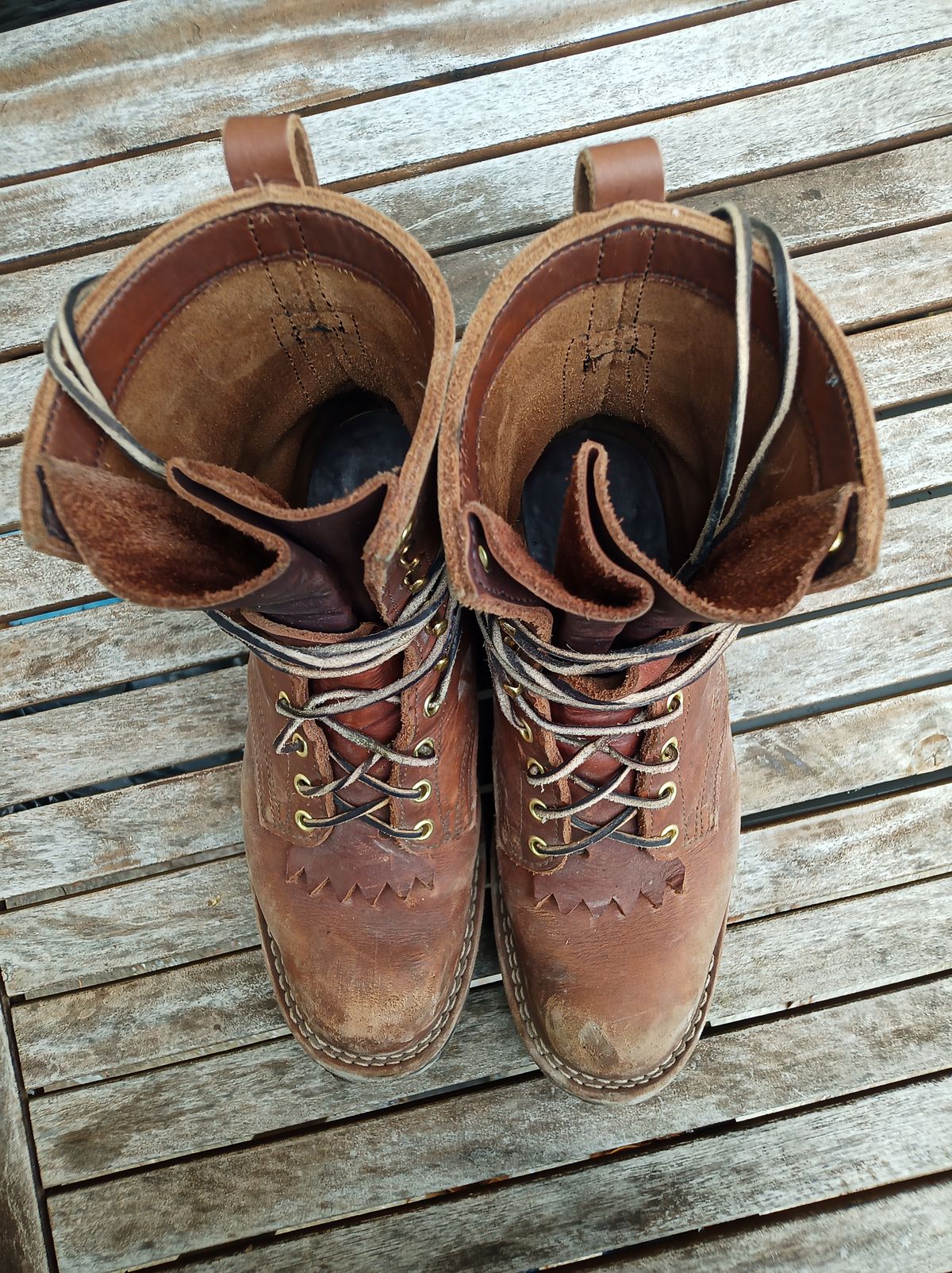 Photo by timmoffatt on December 1, 2023 of the Nicks BuilderPro in Seidel 1964 Brown.